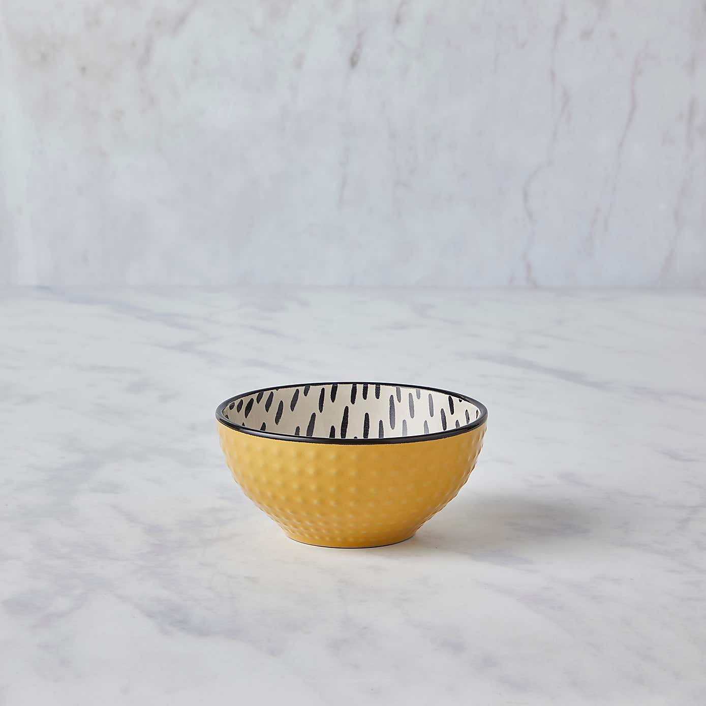 Global Ochre Dip Bowl