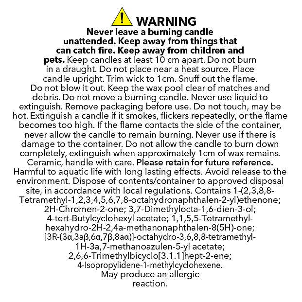 Churchgate Amber and Pine Multi Wick Candle