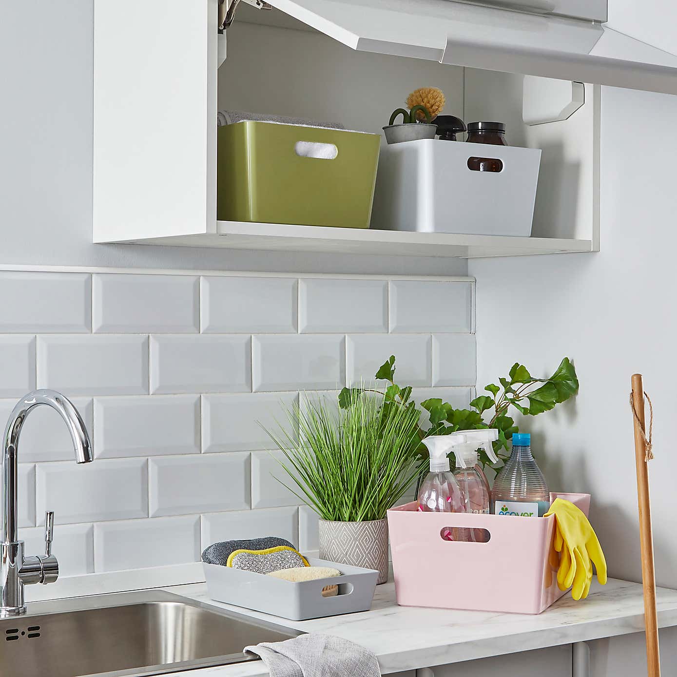 Wham Studio Plastic Storage Basket