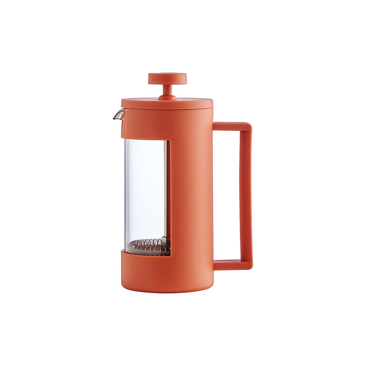 Elements 3 Cup Cafetiere Orange