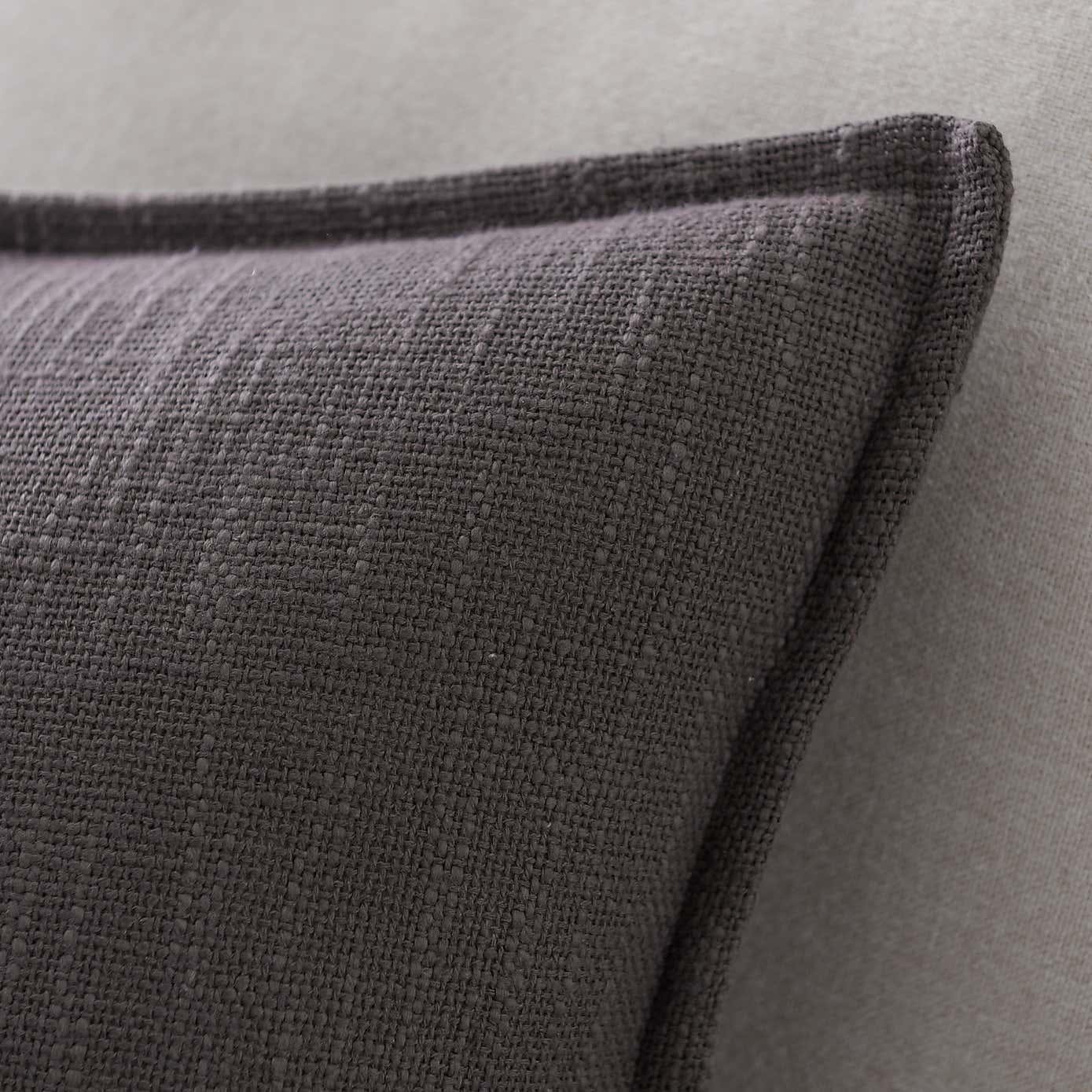 Westcott Cotton Velvet Slub Square Cushion