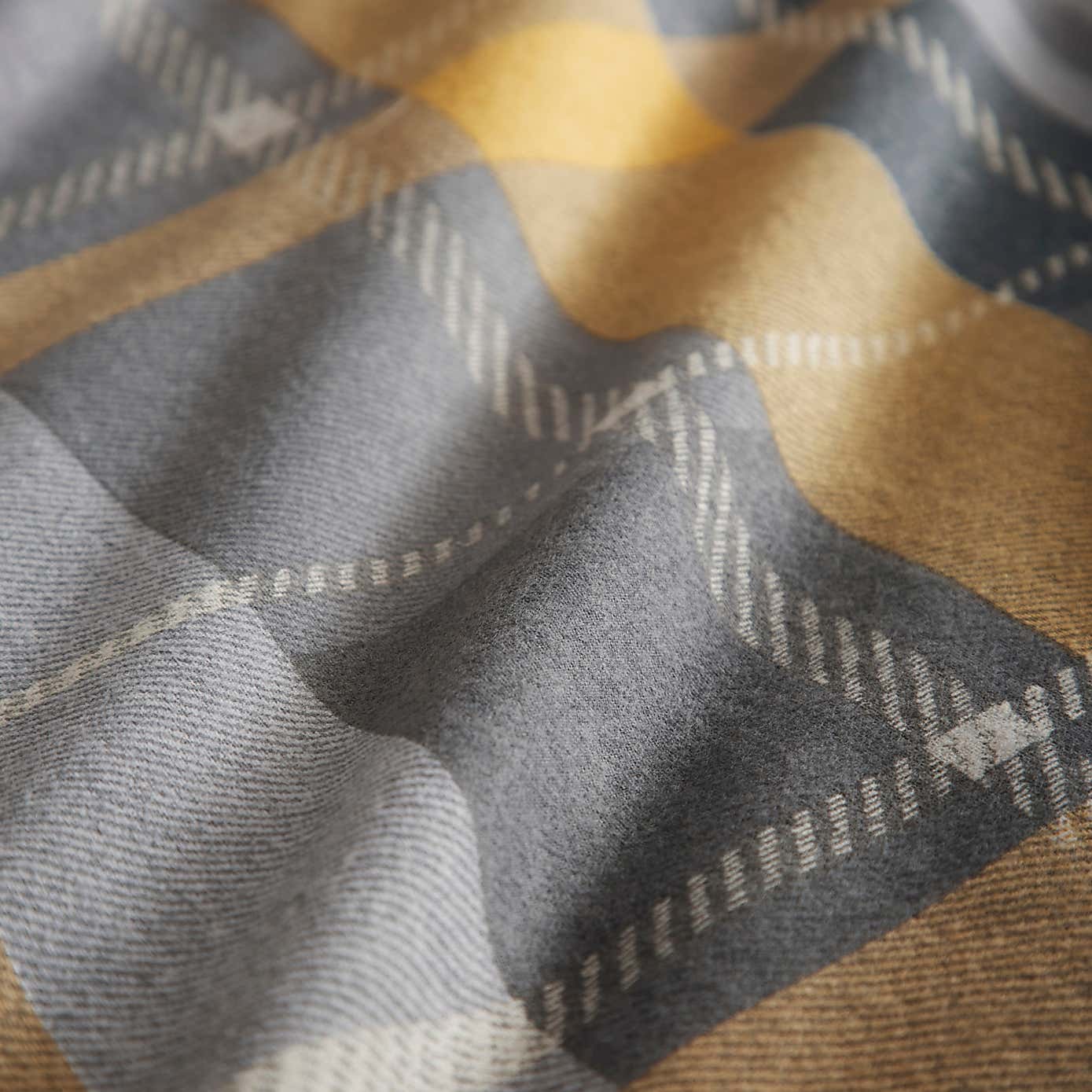 Colville Check 100% Brushed Cotton Reversible Duvet Cover & Pillowcase Set