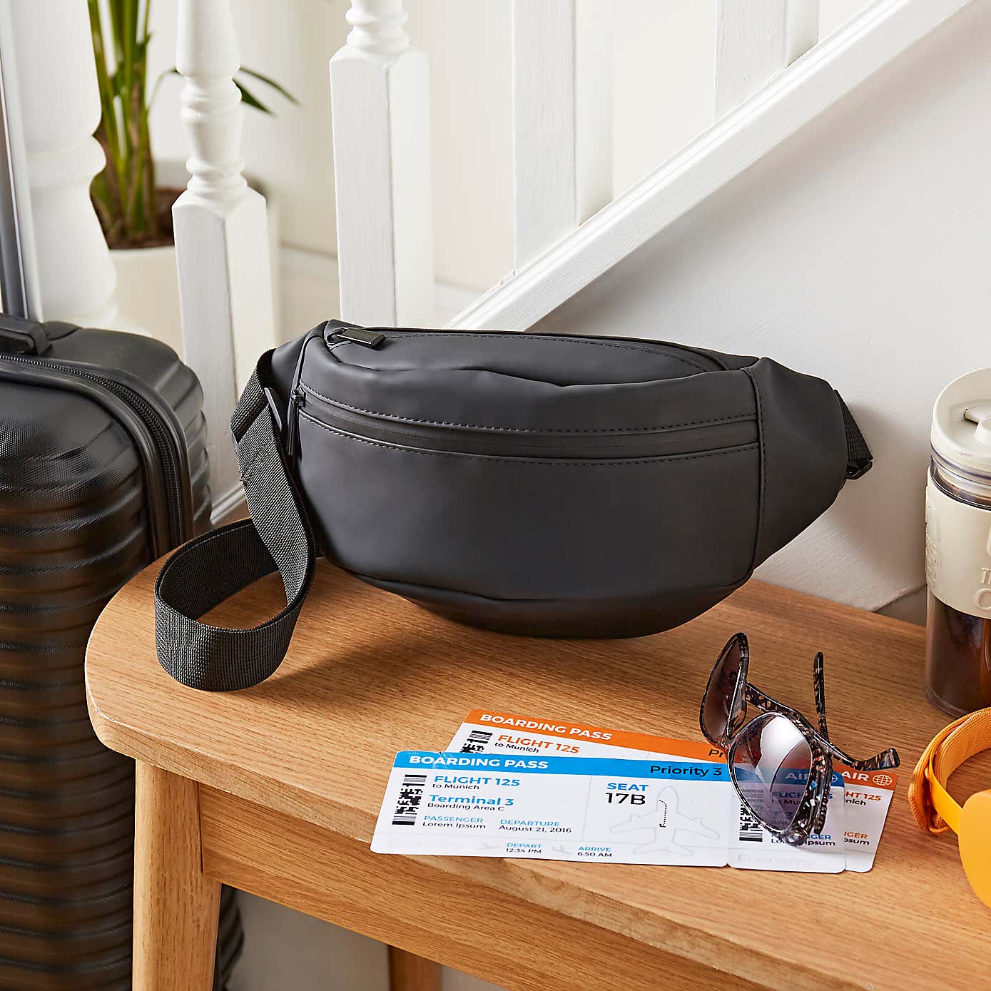 Black Cross Body Bag