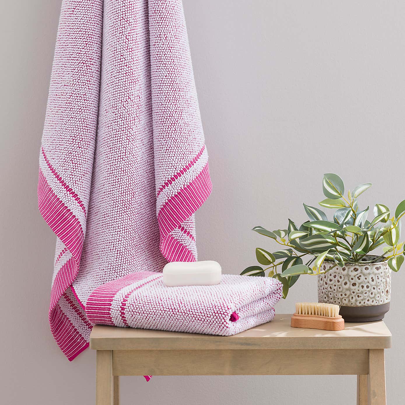 Elements Popcorn Cotton Towel