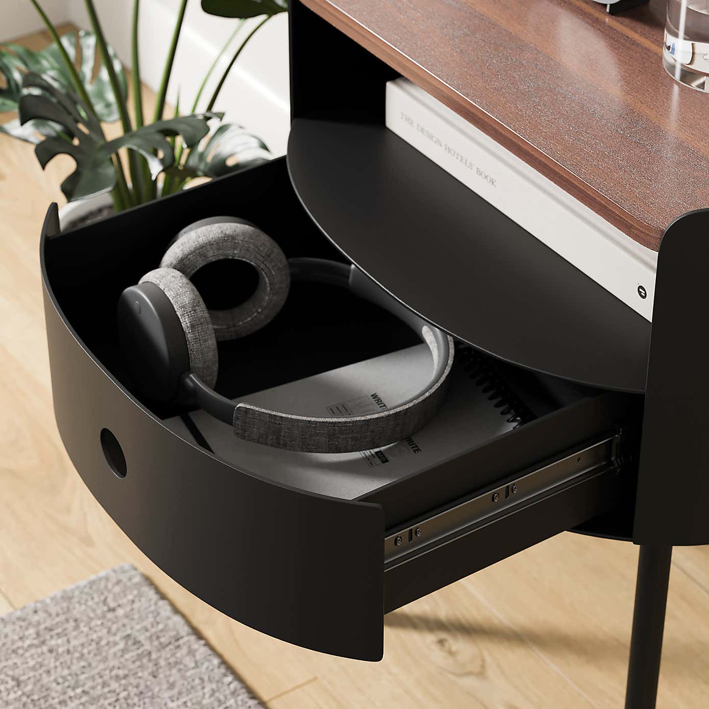 Elements Griffin Compact Bedside Table