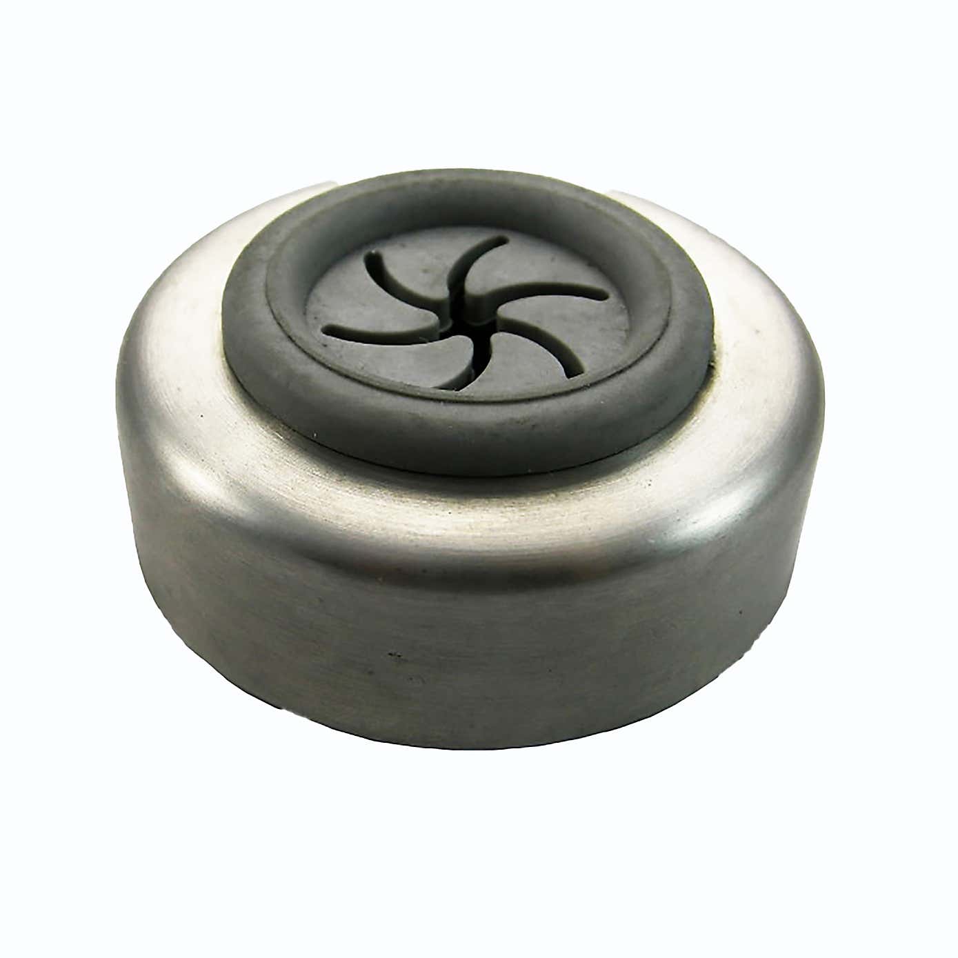 Cloth Holder Self Adhesive Metal Silver