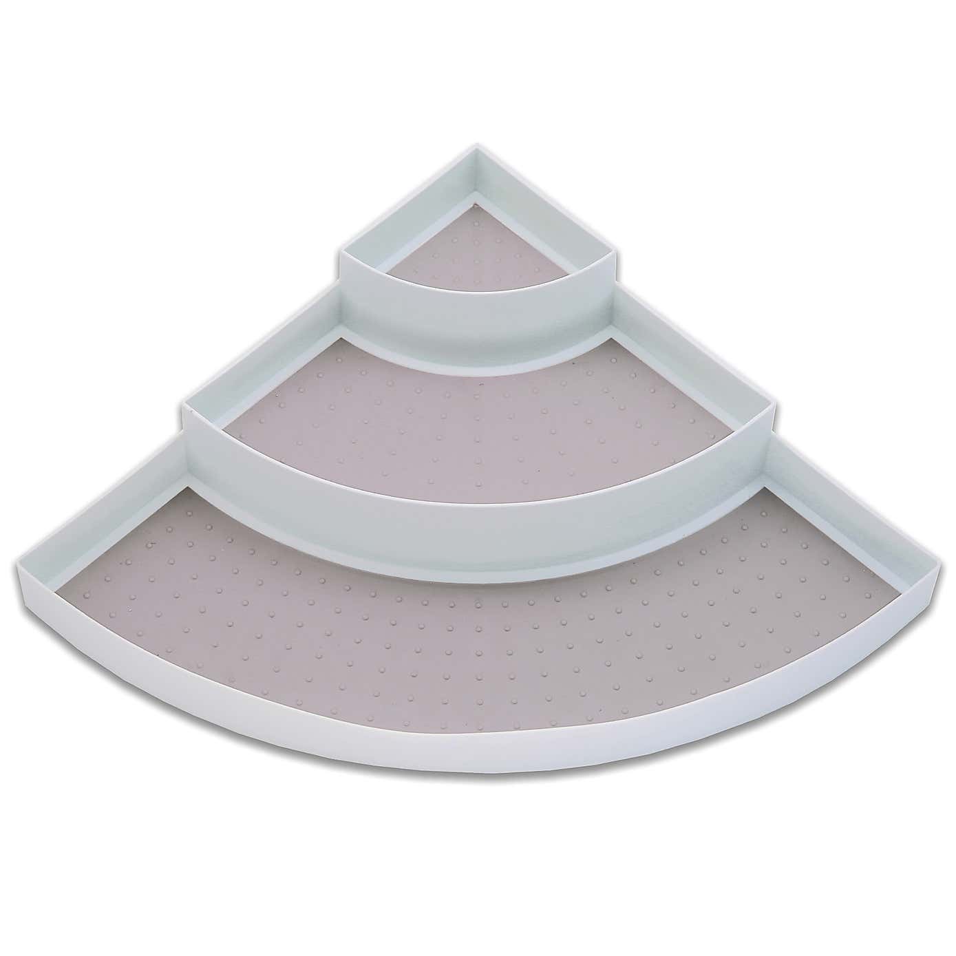 ADDIS 3 Tier Corner Cupboard Shelf Storage