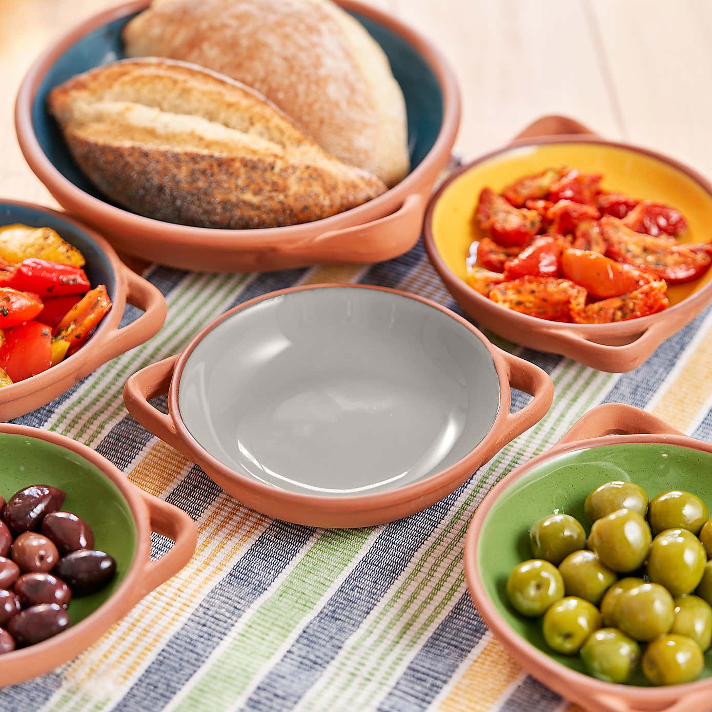 Dexam Sintra Small Glazed Terracotta Tapas Dish