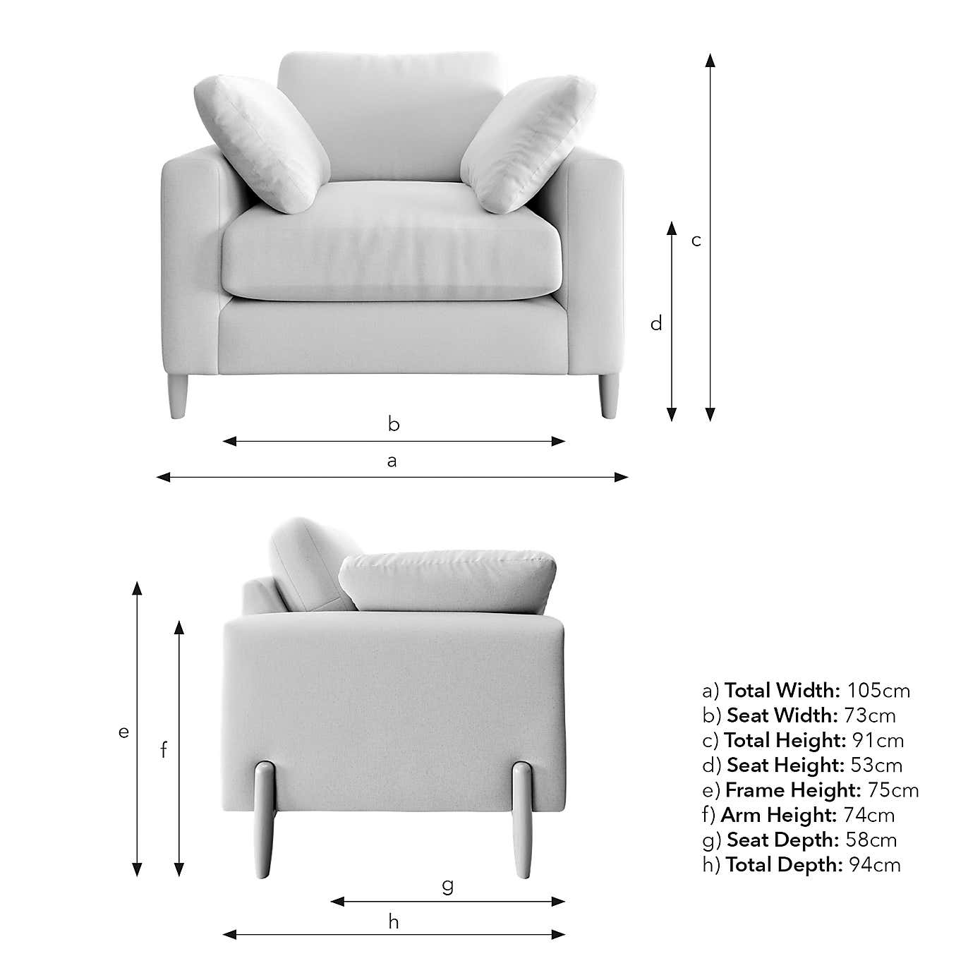 Apollo Soft Texture Snuggle Sofa