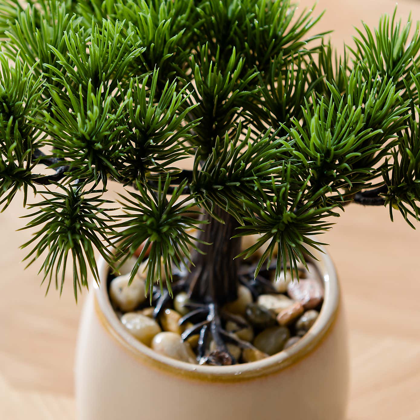 Artificial Bonsai Tree in Ceramic Plant Pot