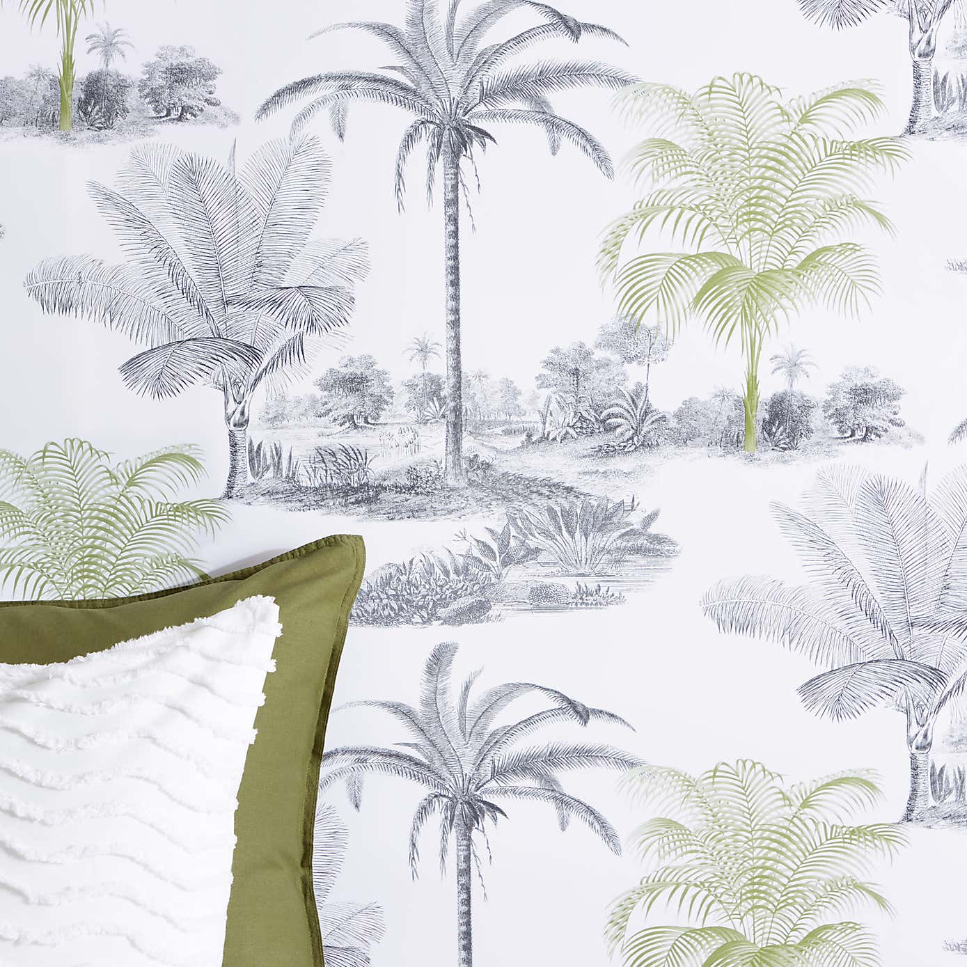 Vintage Palm Wallpaper