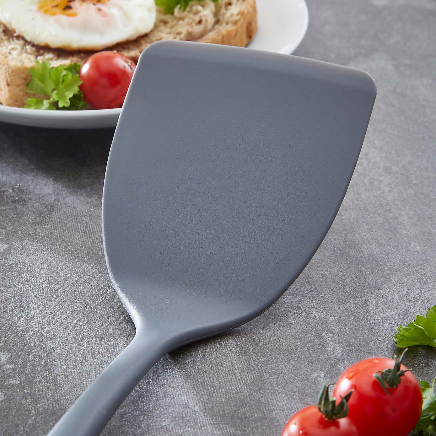 Nylon Solid Turner with Soft Grip Handle