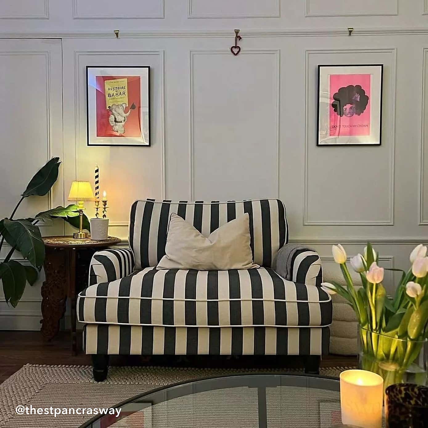 Woven Stripe Fabric Sample