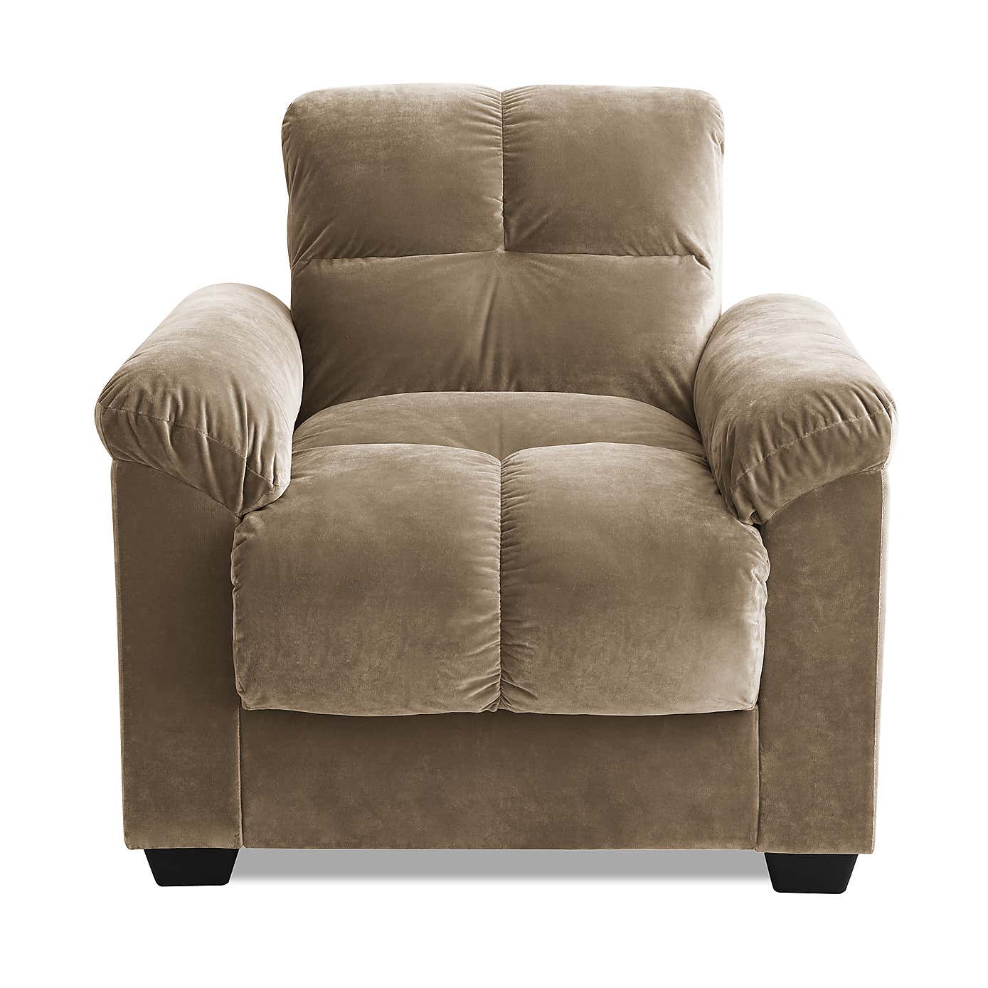 Margo Velvet Reclining Armchair