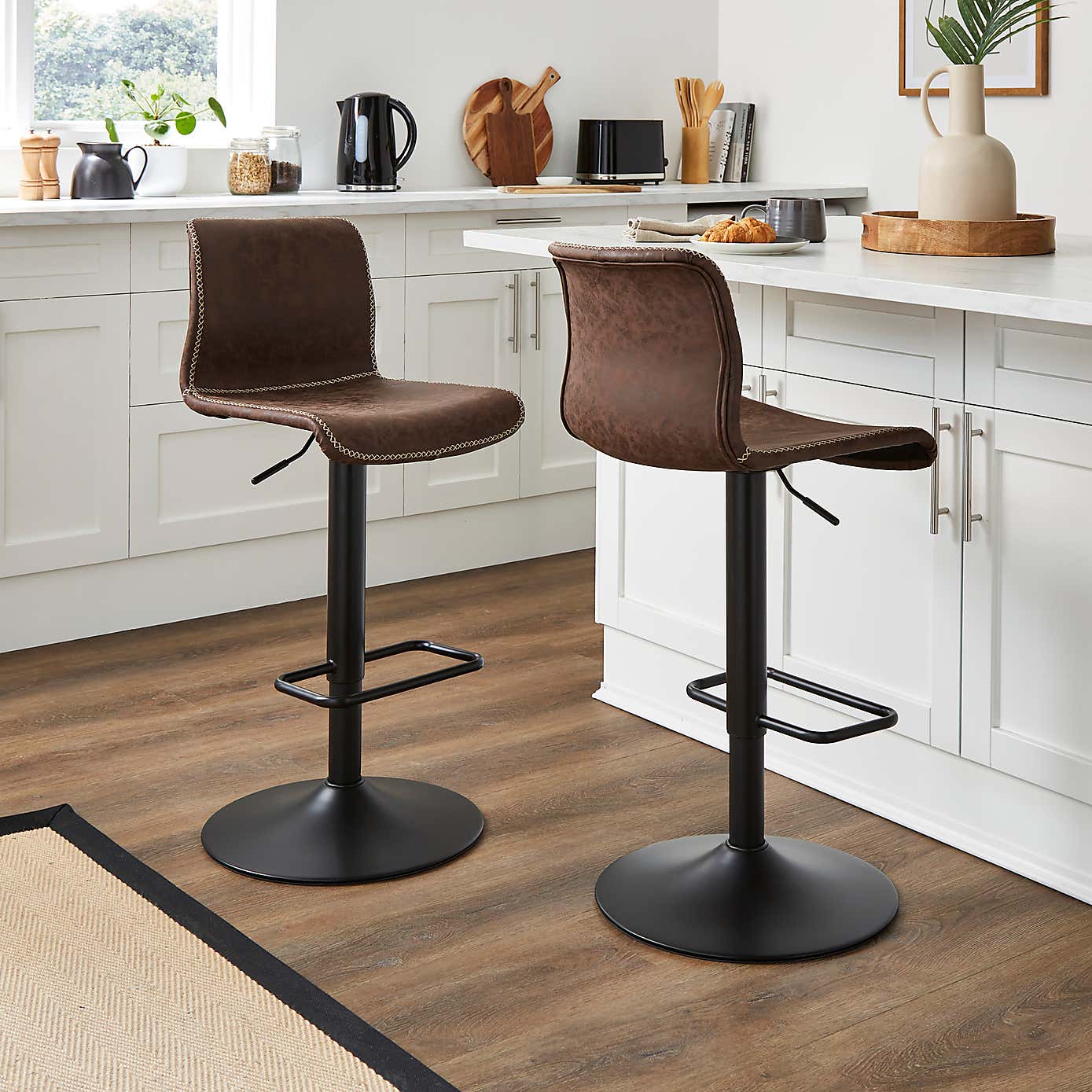 Venice PU Leather Bar Stool