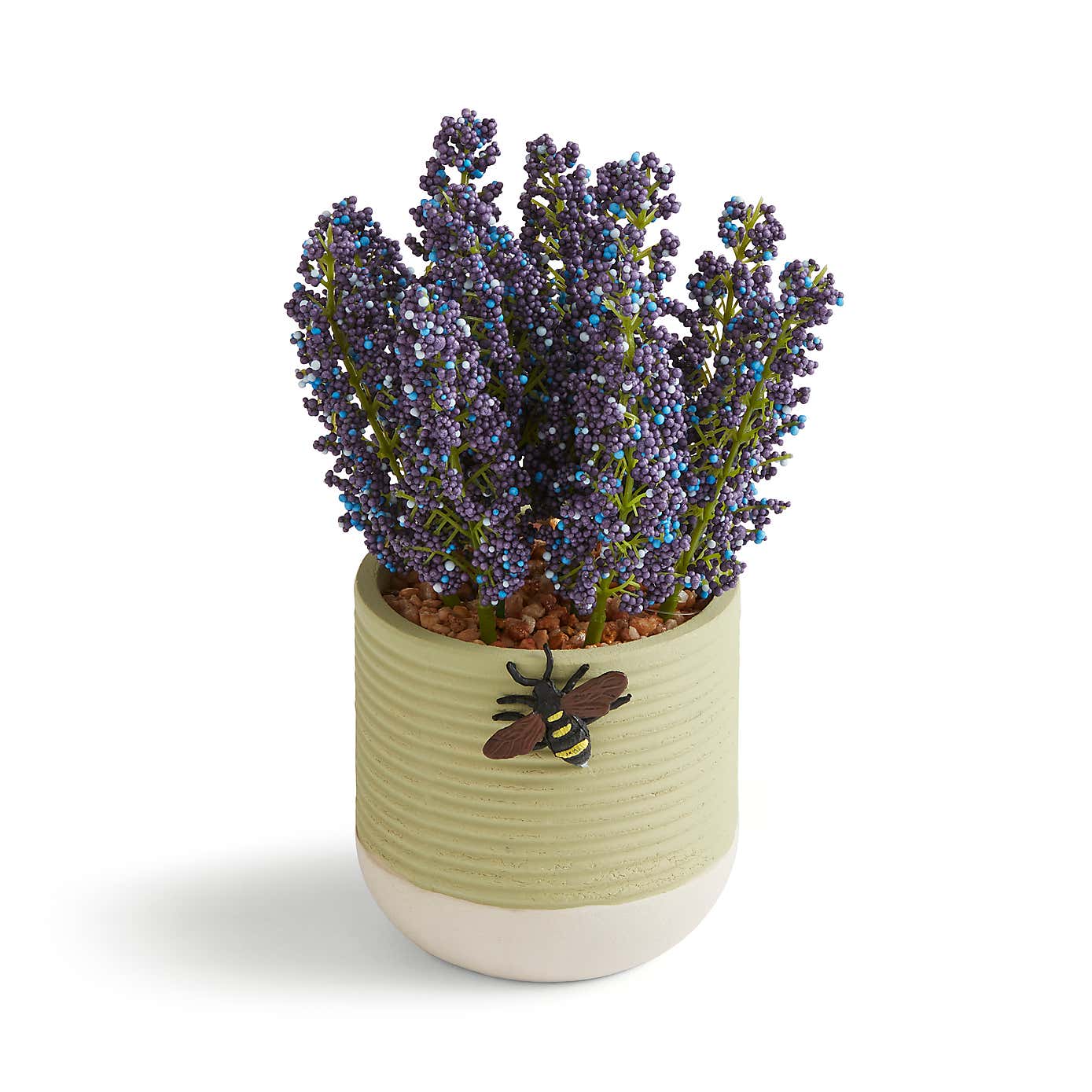 Artificial Succulent with Bee