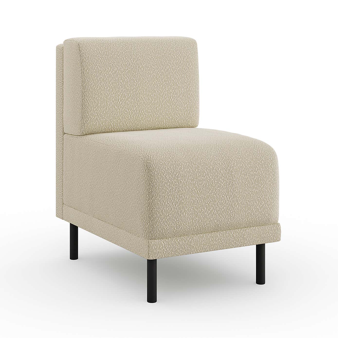 Mae Small Dining Bench, Boucle