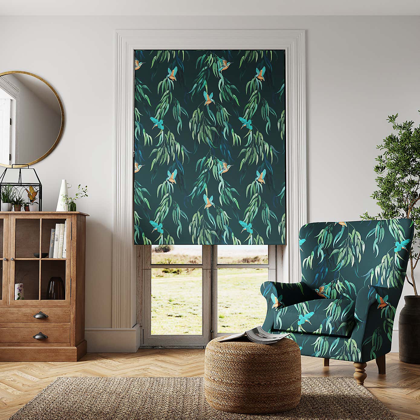 Kingfisher Blackout Roller Blind