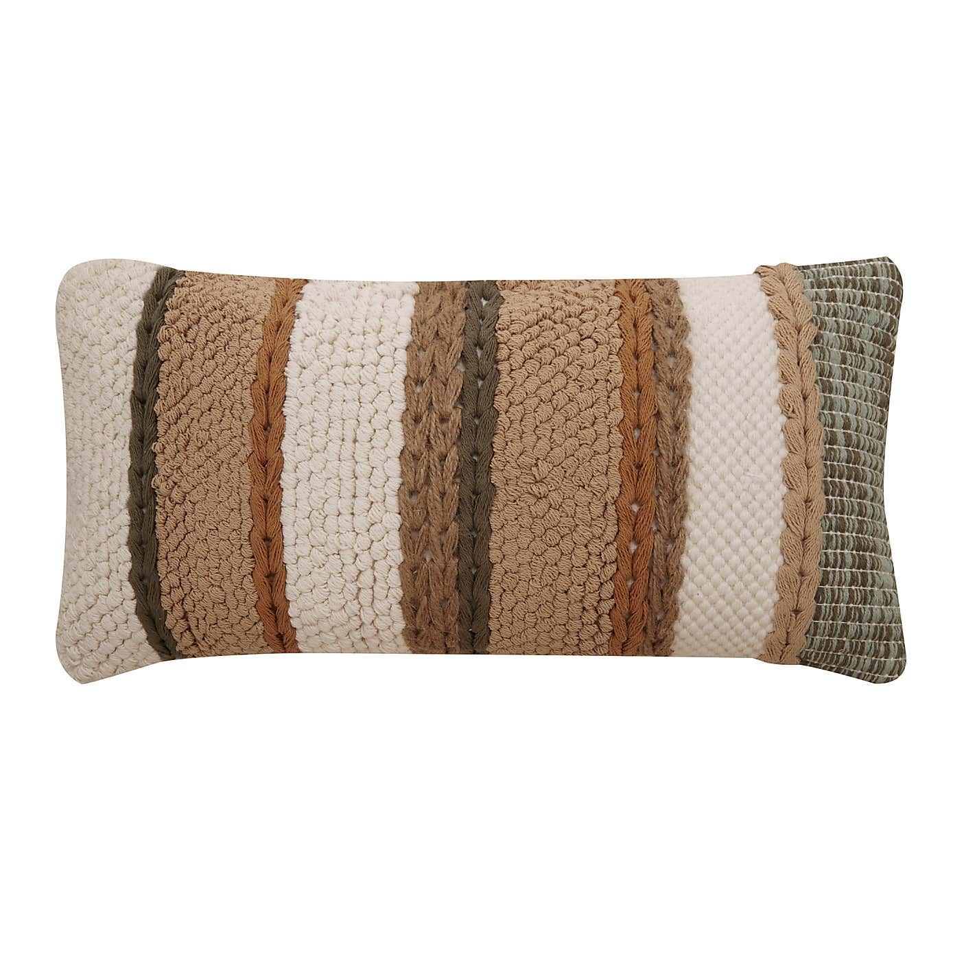 EL Natural Plaited Cushion
