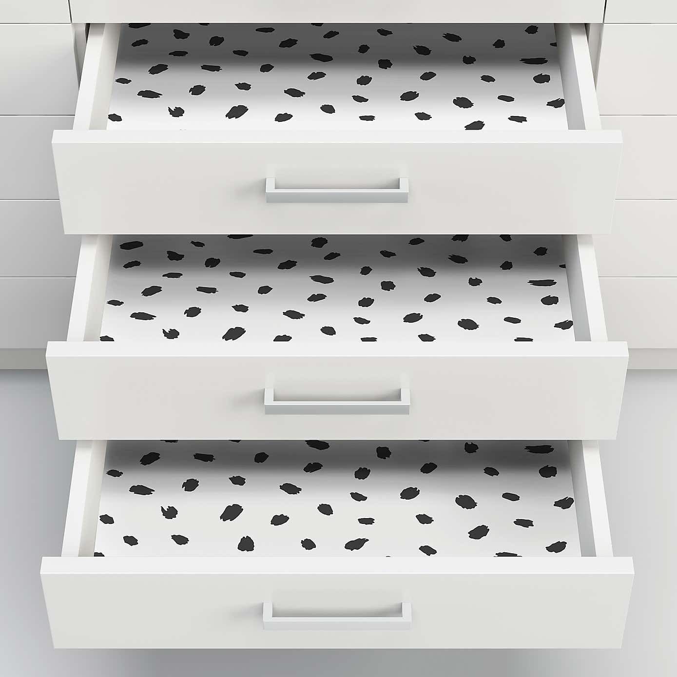 Nu Wall Self Adhesive Spot Mono Wallpaper