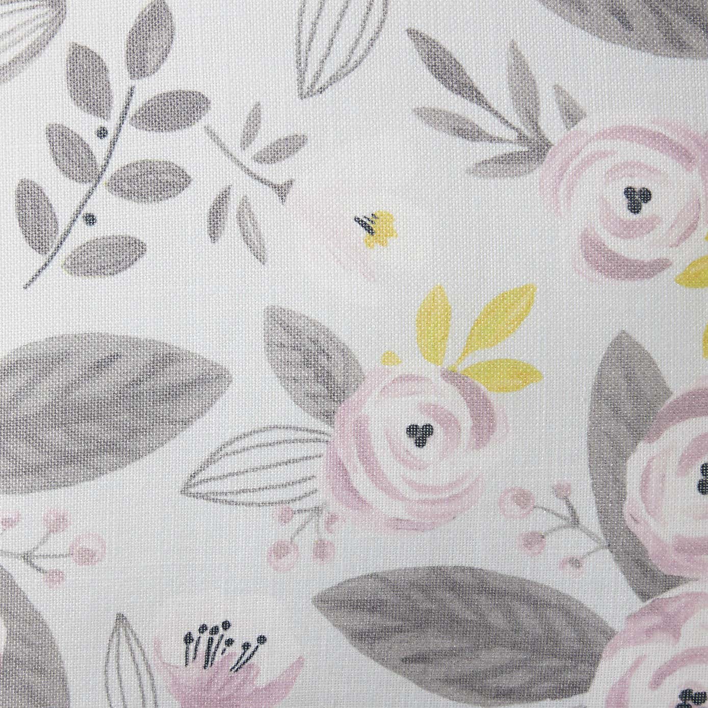 Blooms Blush and Ochre Floral Cushion