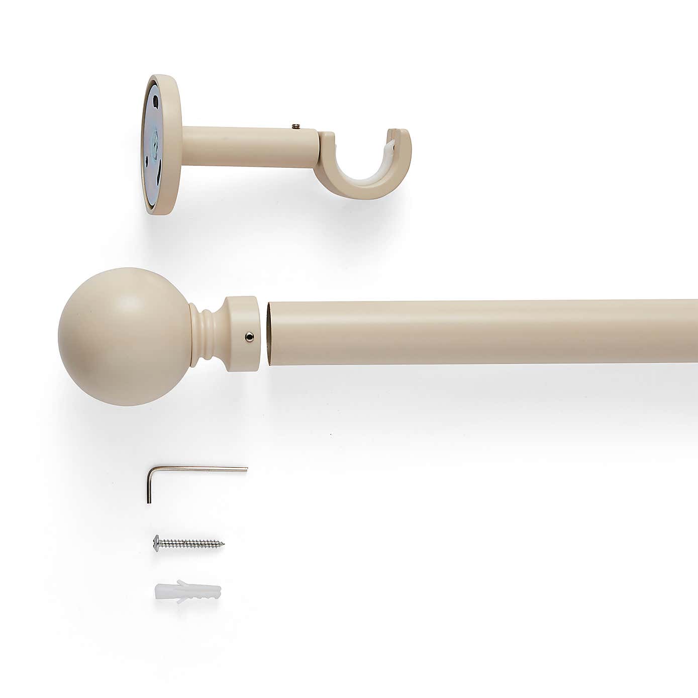 Ashton Metal Curtain Pole