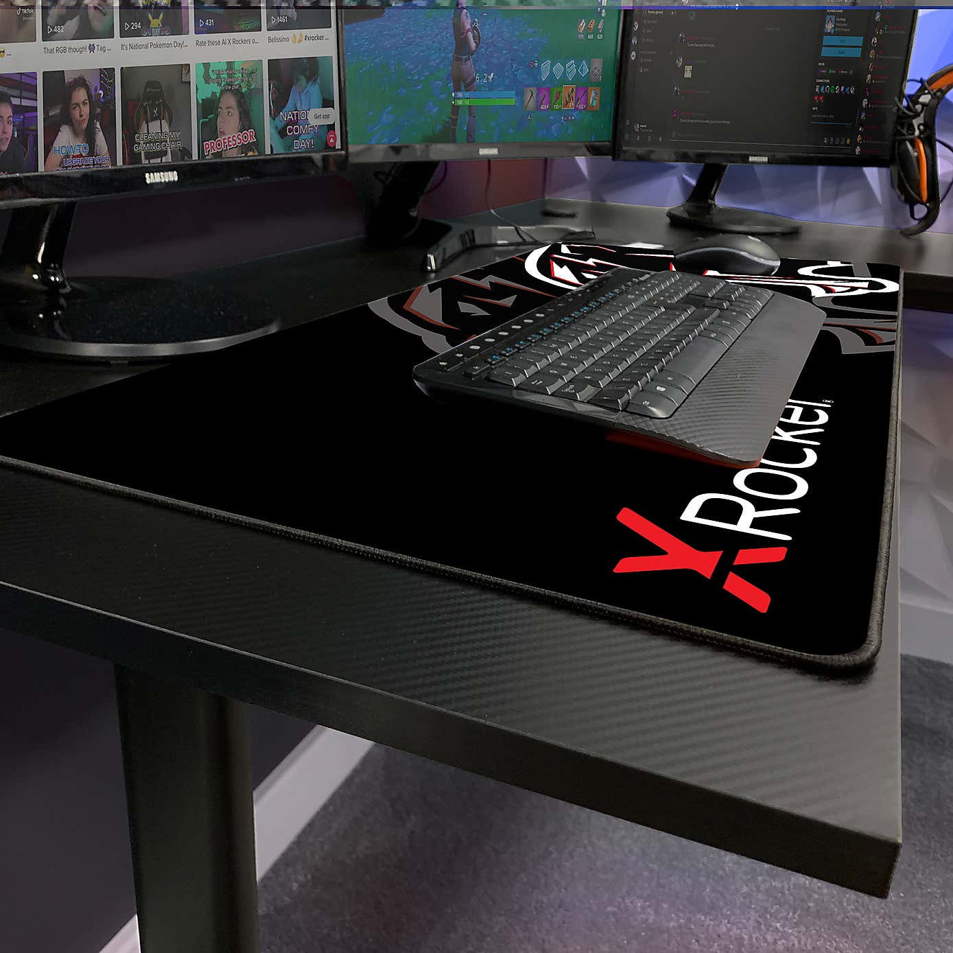 X Rocker Panther XL Reversible Corner Gaming Desk