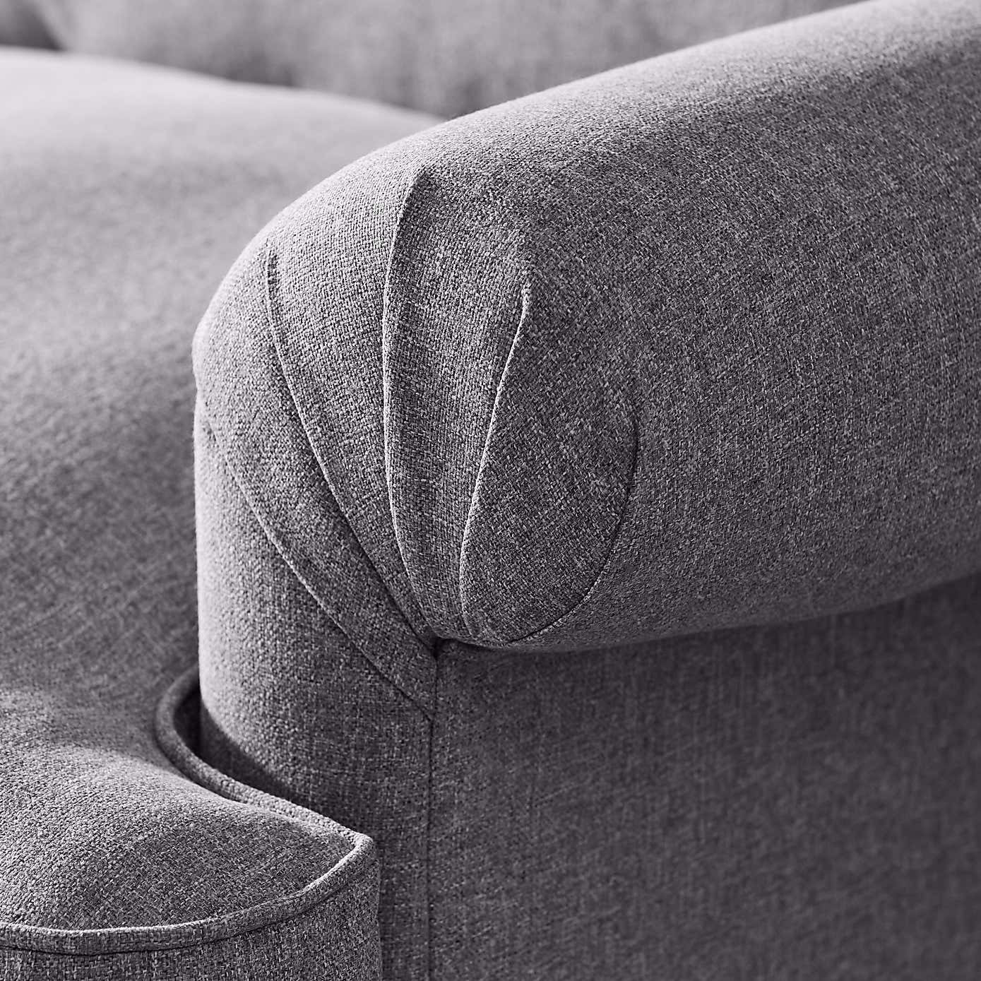 Jolene Soft Texture Corner Chaise Sofa