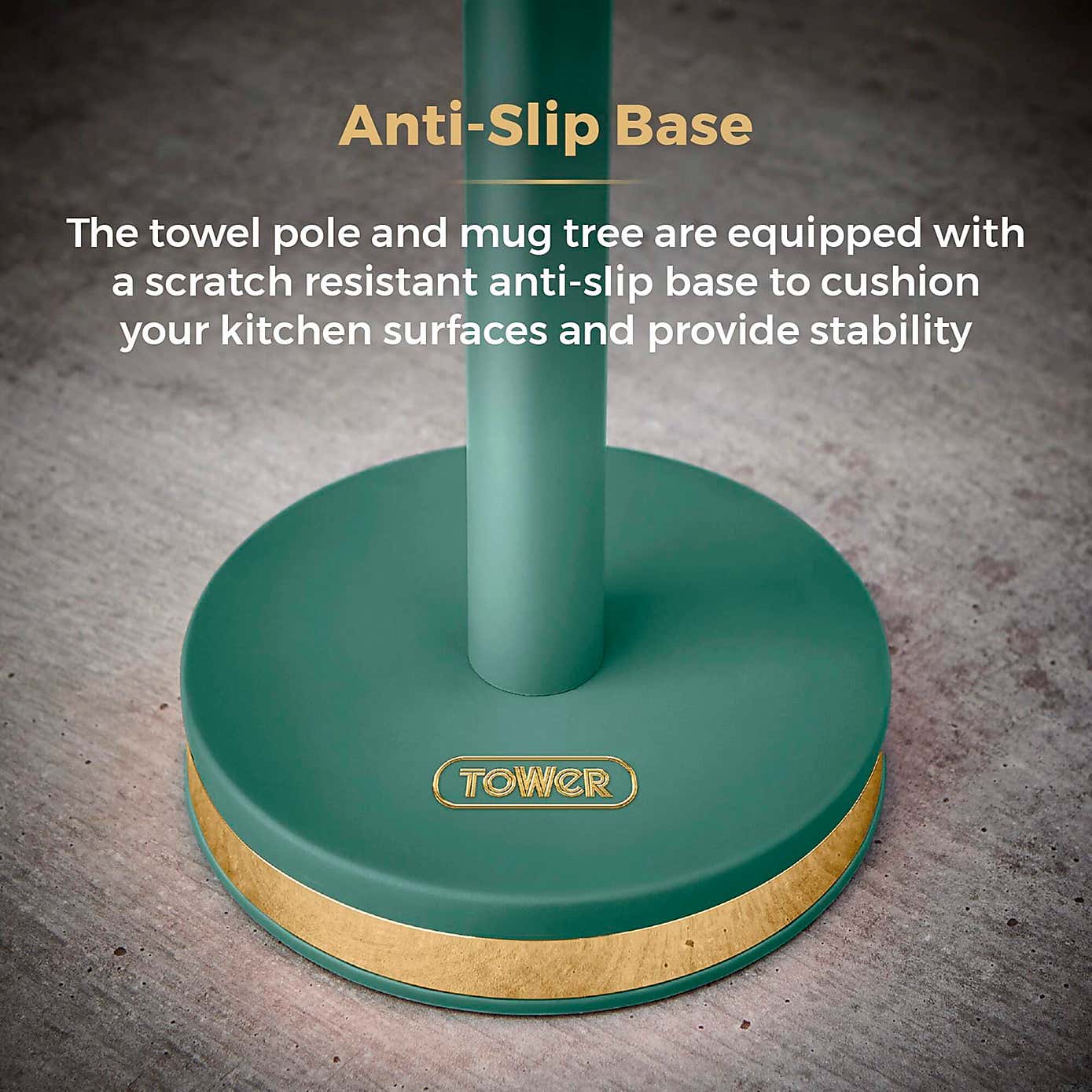 TOWER Cavaletto Mug Tree and Towel Holder