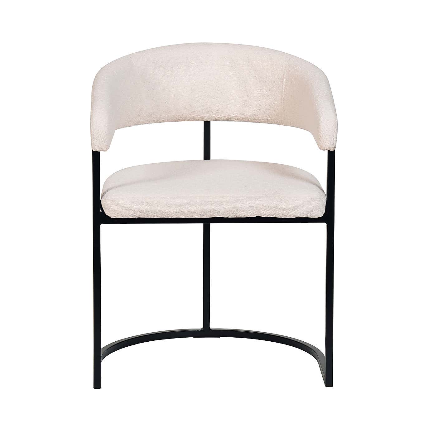 Zena Boucle Dining Chair