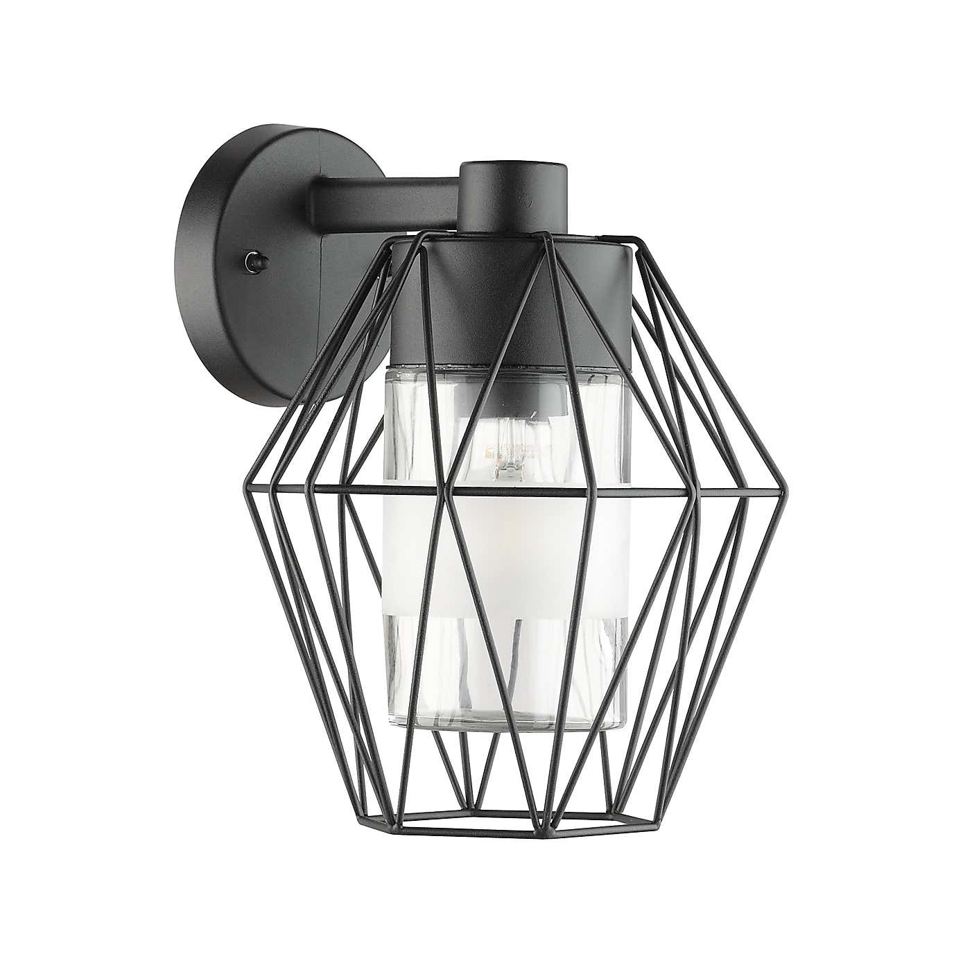 EGLO Canove 1 Light Caged Outdoor Wall Lamp