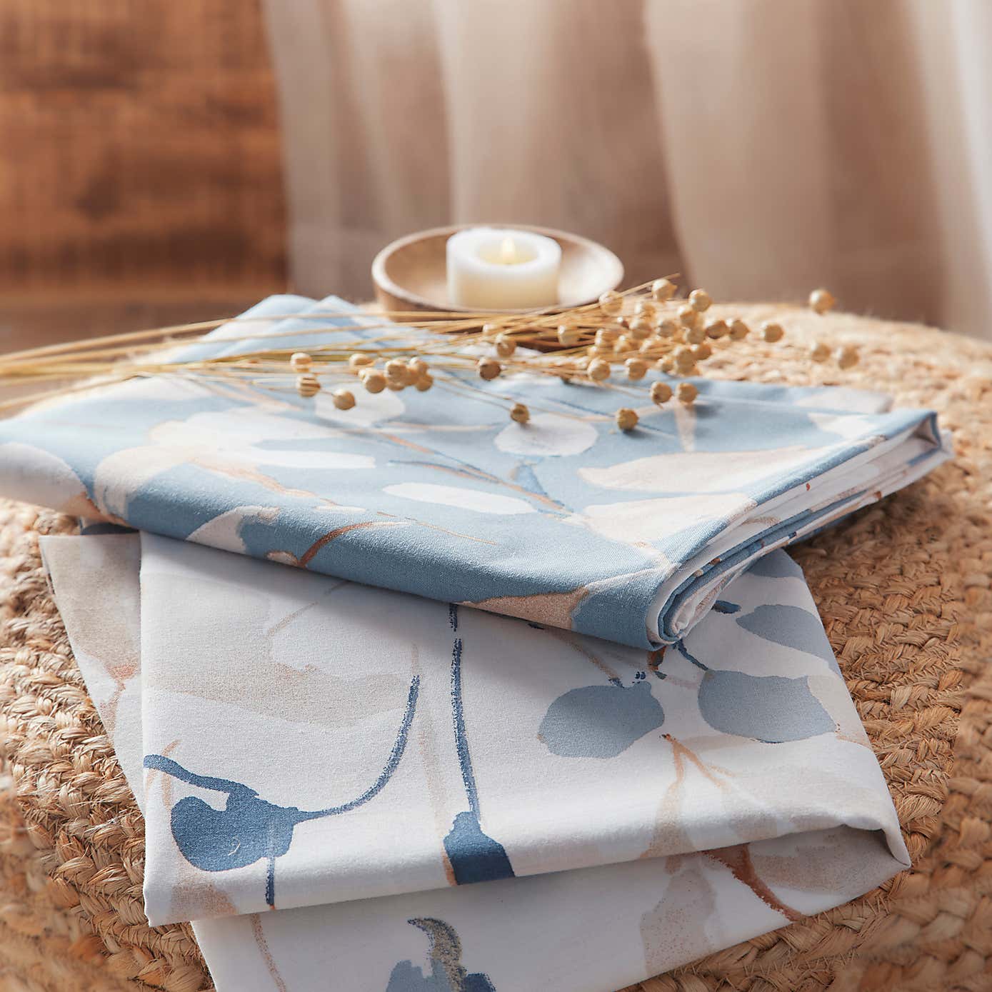 Anya Polycotton Duvet Cover & Pillowcase Set