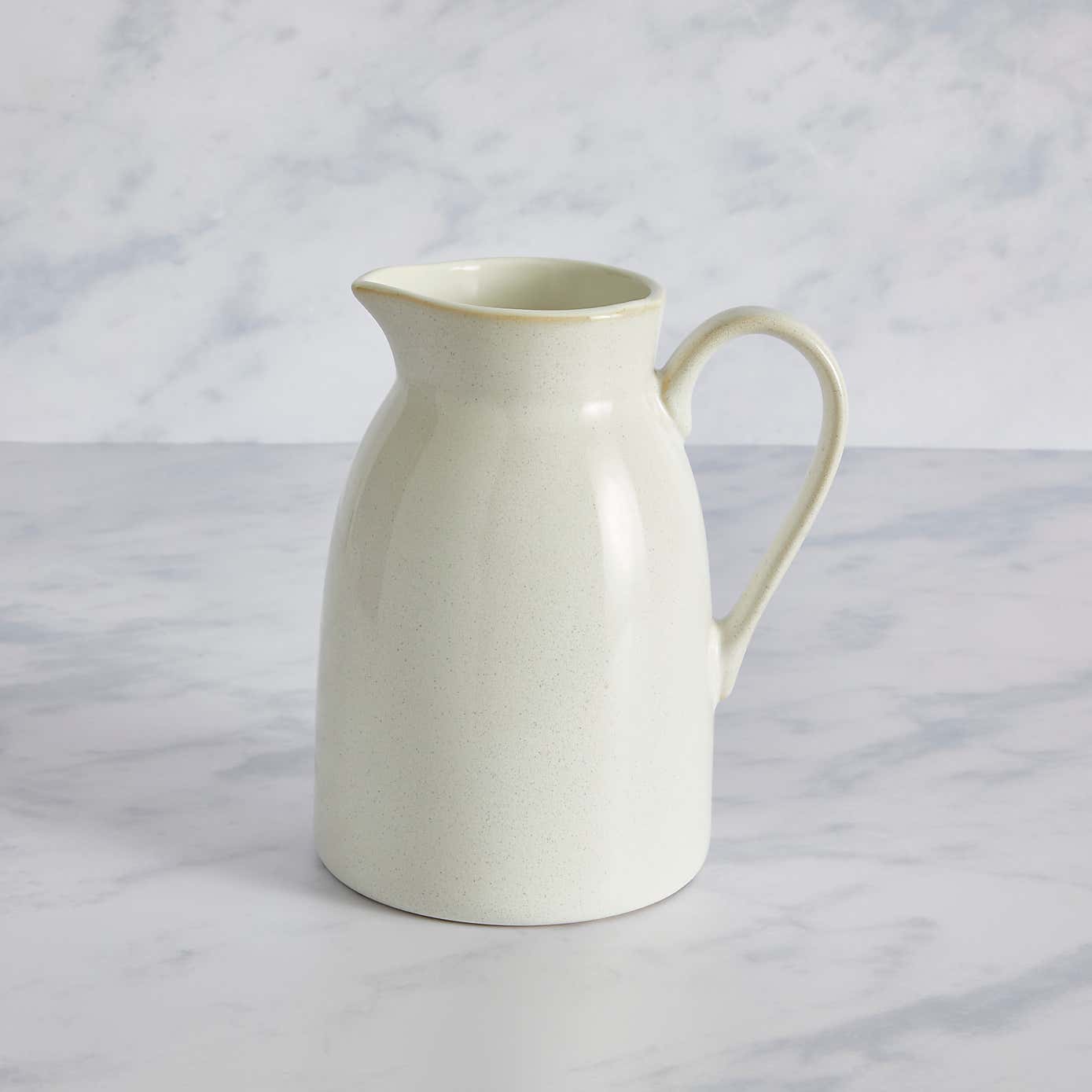 Amalfi White Pitcher