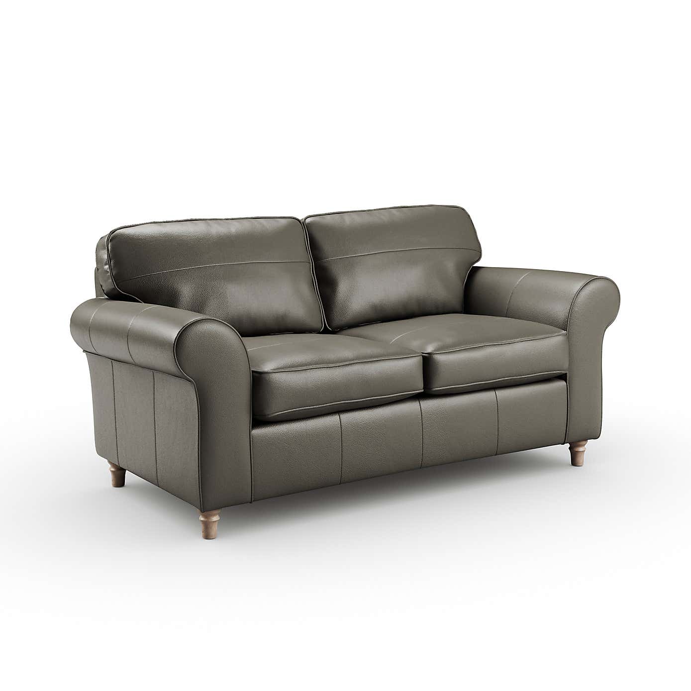 Flori Classic Leather 2 Seater Sofa