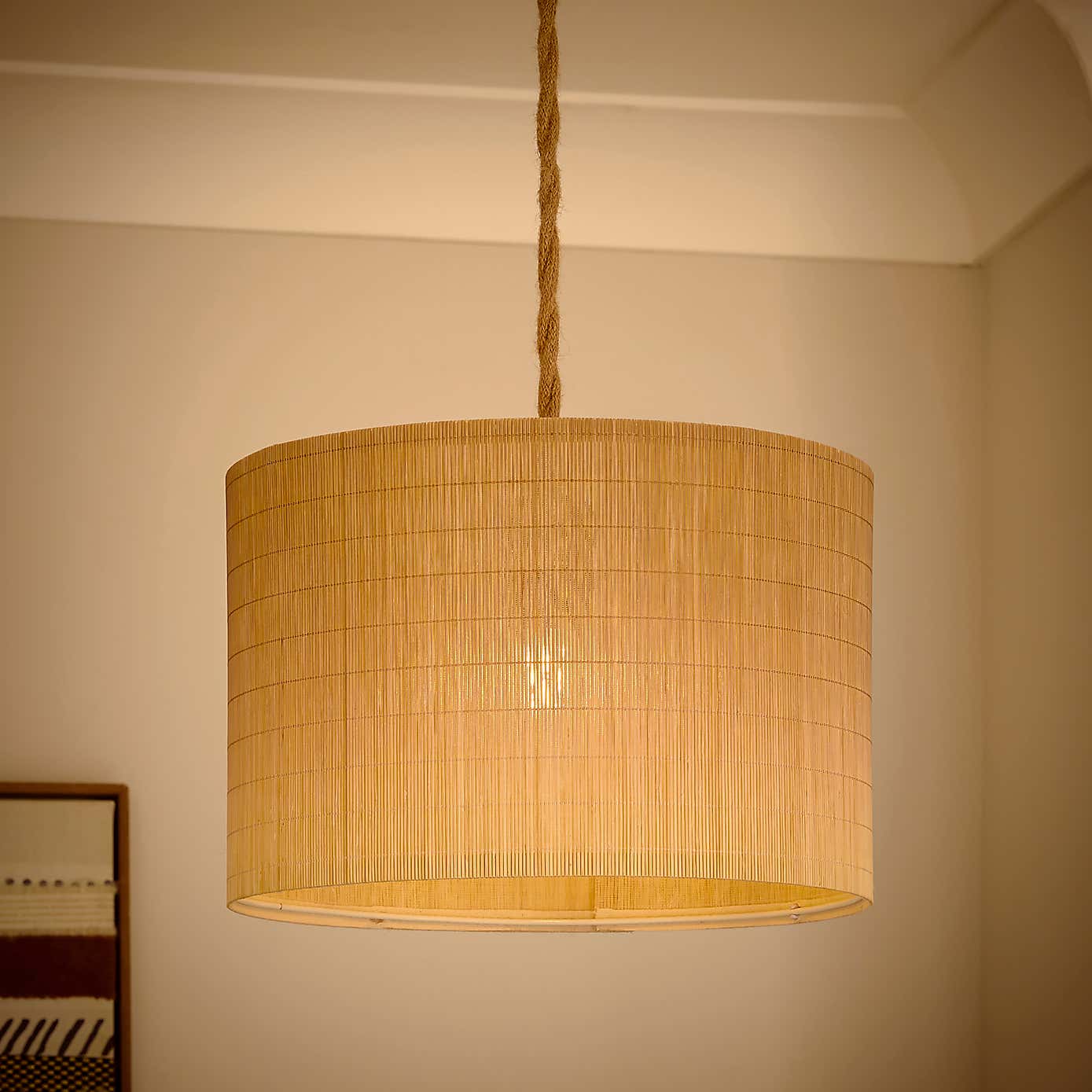 Ombre Easy Fit Drum Lamp Shade
