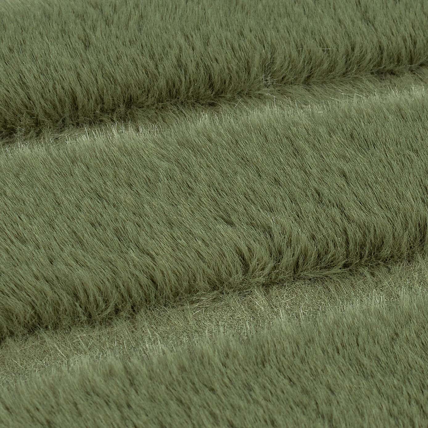 Supersoft Lush Geometric Fux Fur Arch Rug