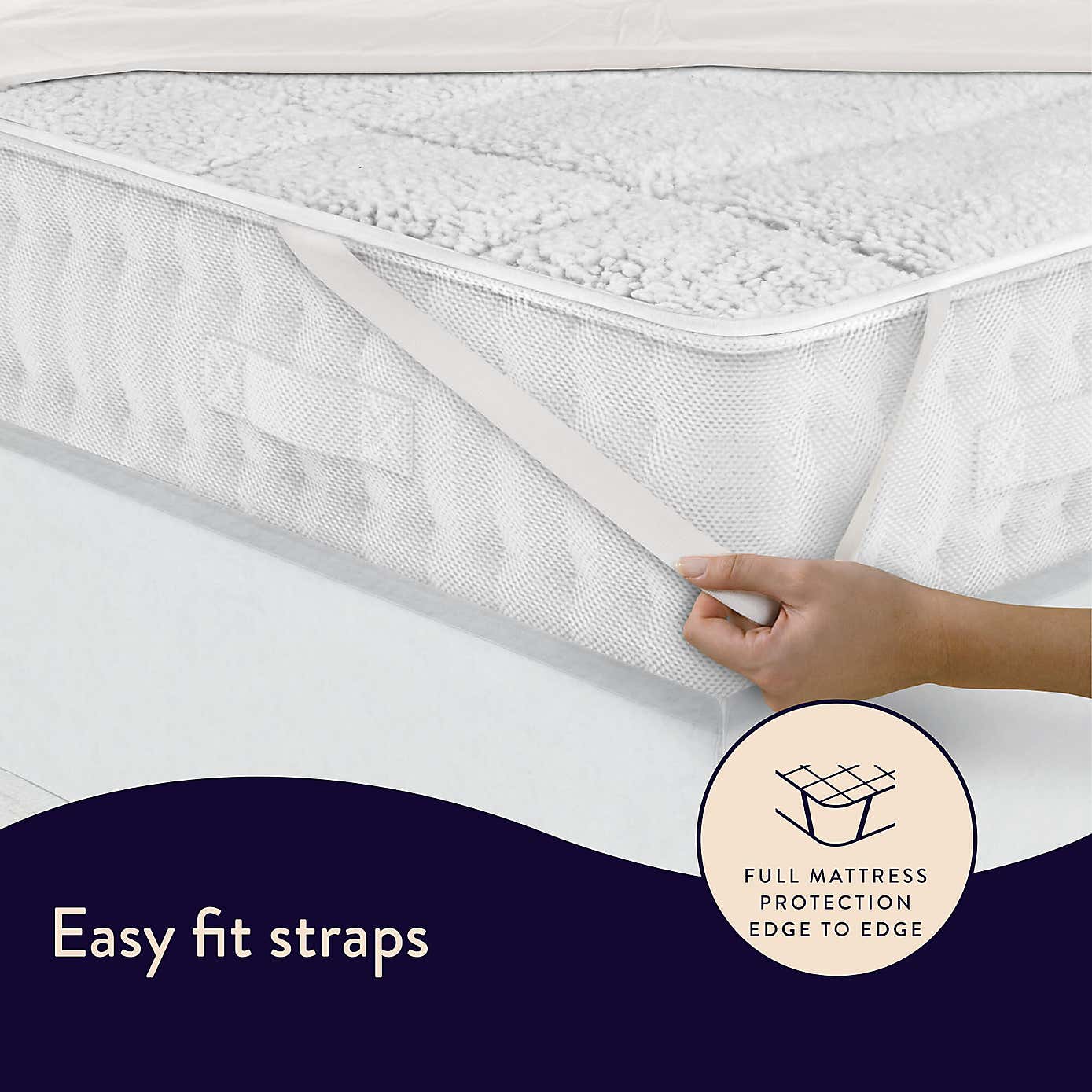 Scandi Sherpa Mattress Warmer