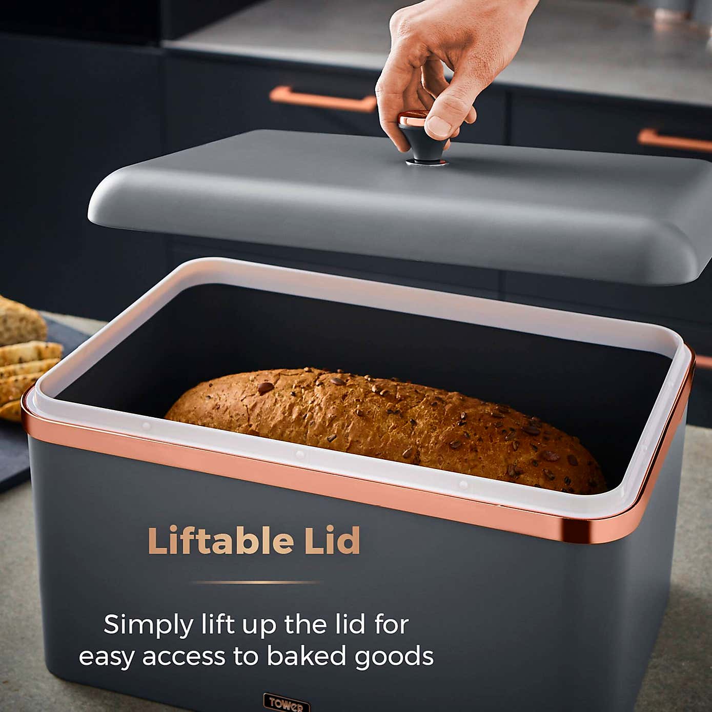 Tower Cavaletto Bread Bin