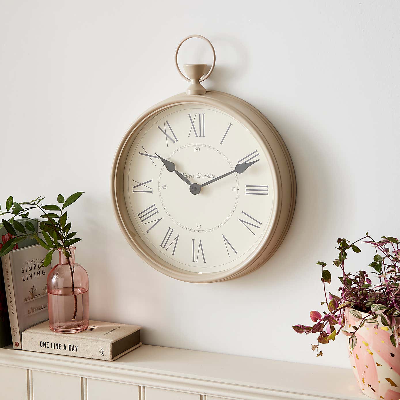 Indoor Outdoor Vintage Pocket Watch Clock 39cm