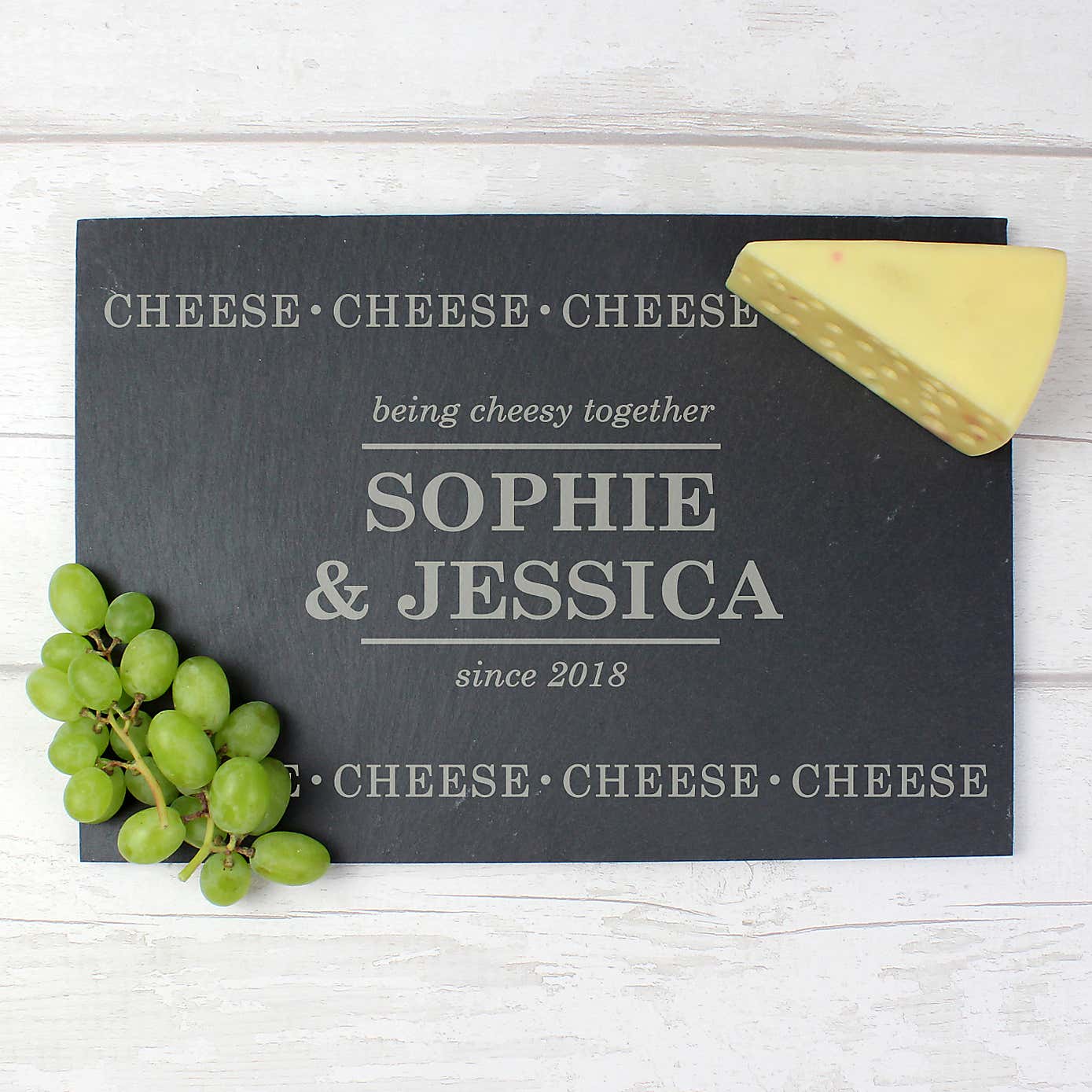 Personalised Slate Cheese Board