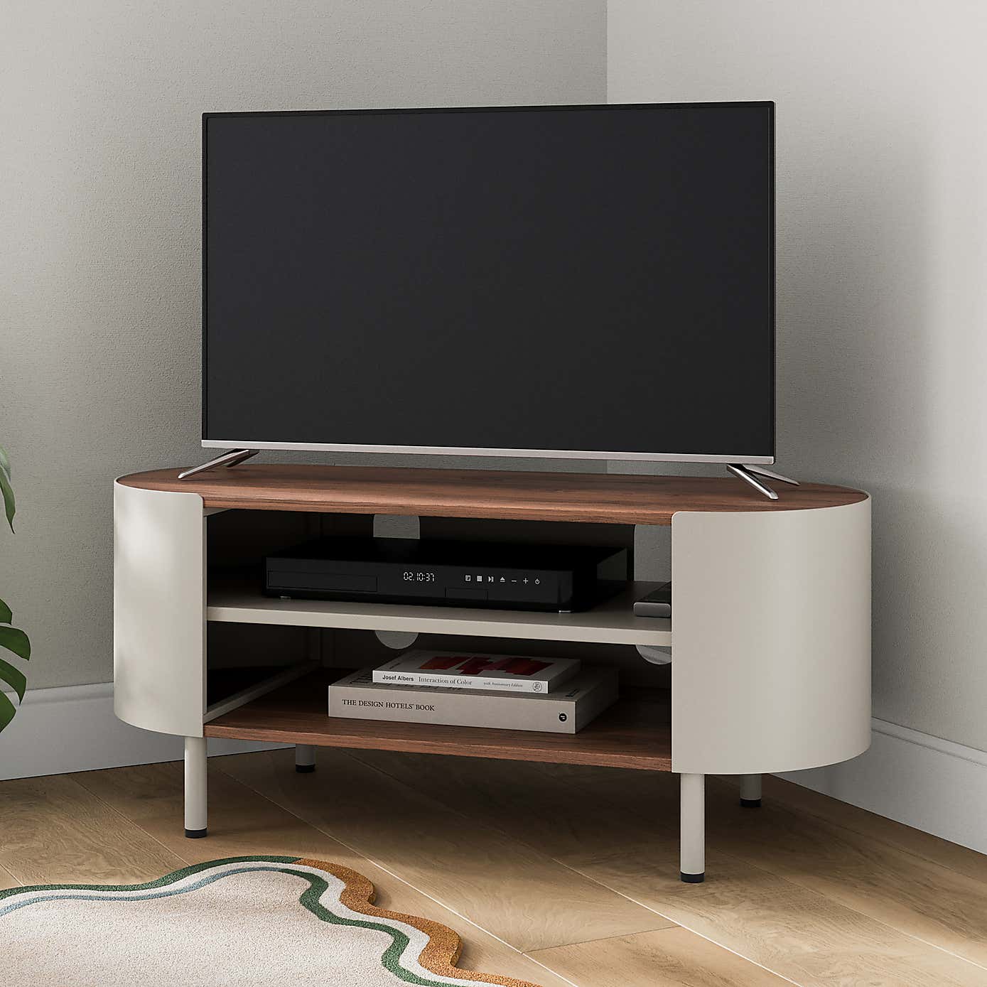 Elements Griffin Compact Corner TV Unit for TVs up to 42"