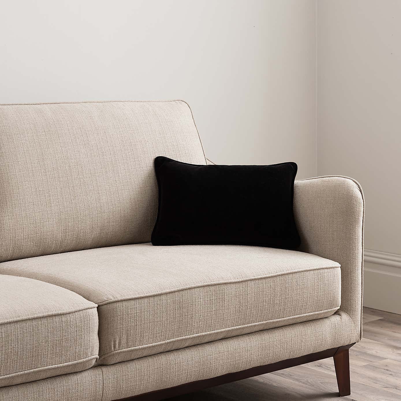 Clara Cotton Velvet Rectangular Cushion