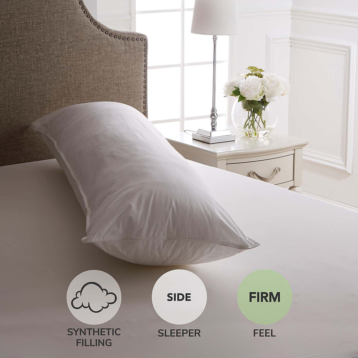 Dorma Full Forever Side Sleeper Body Pillow