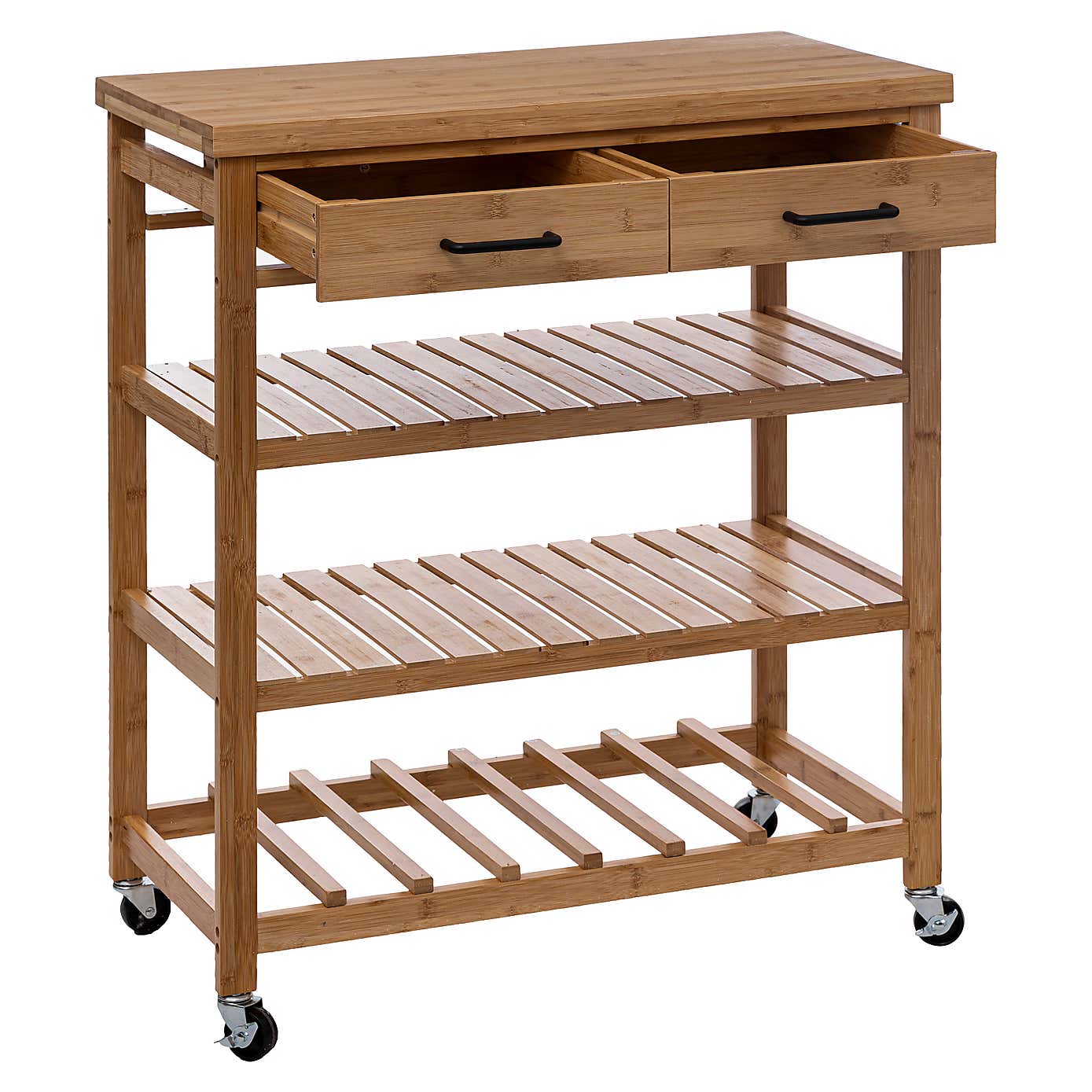 Linha Bamboo Kitchen Trolley
