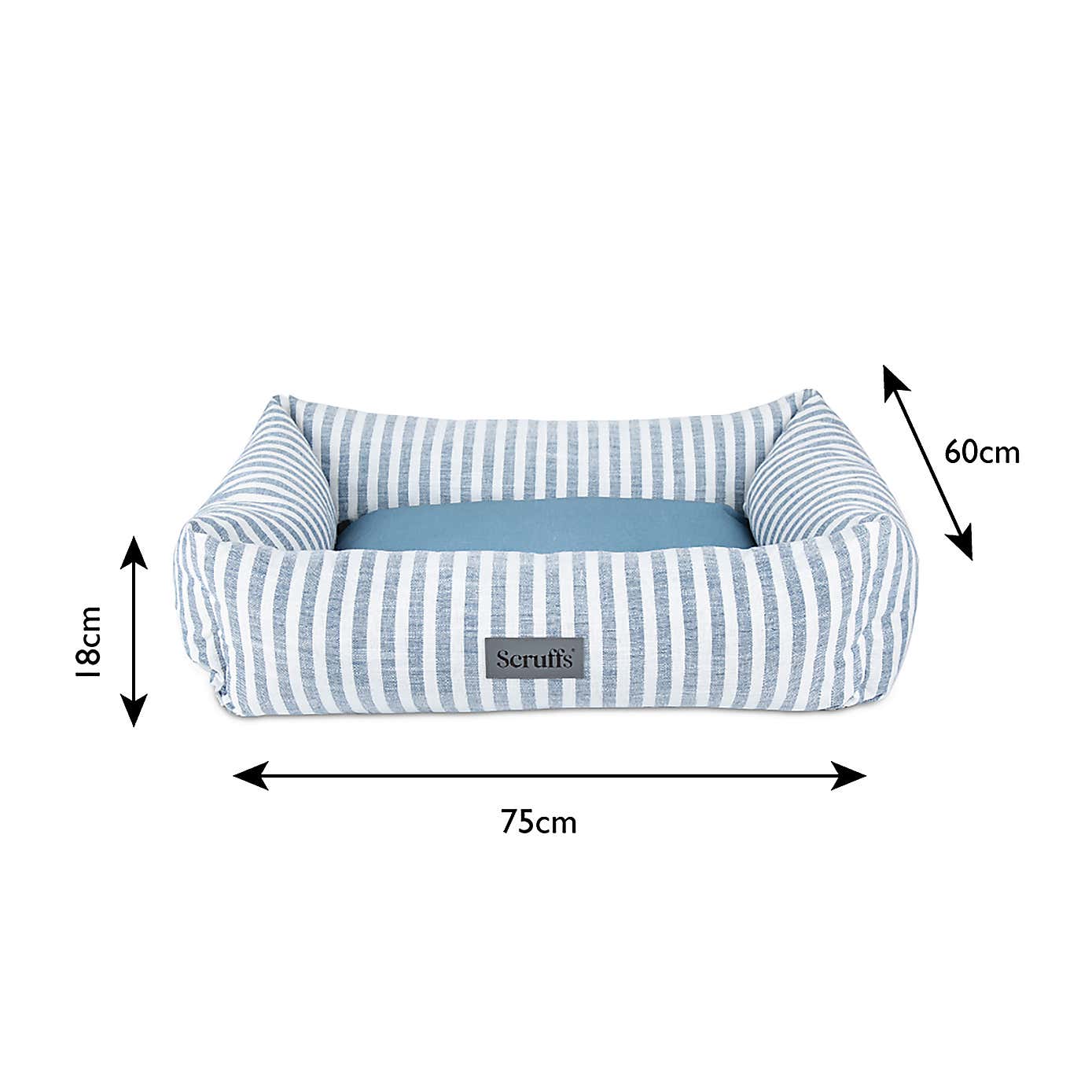 Scruffs Luxury Coastal Pet Box Bed