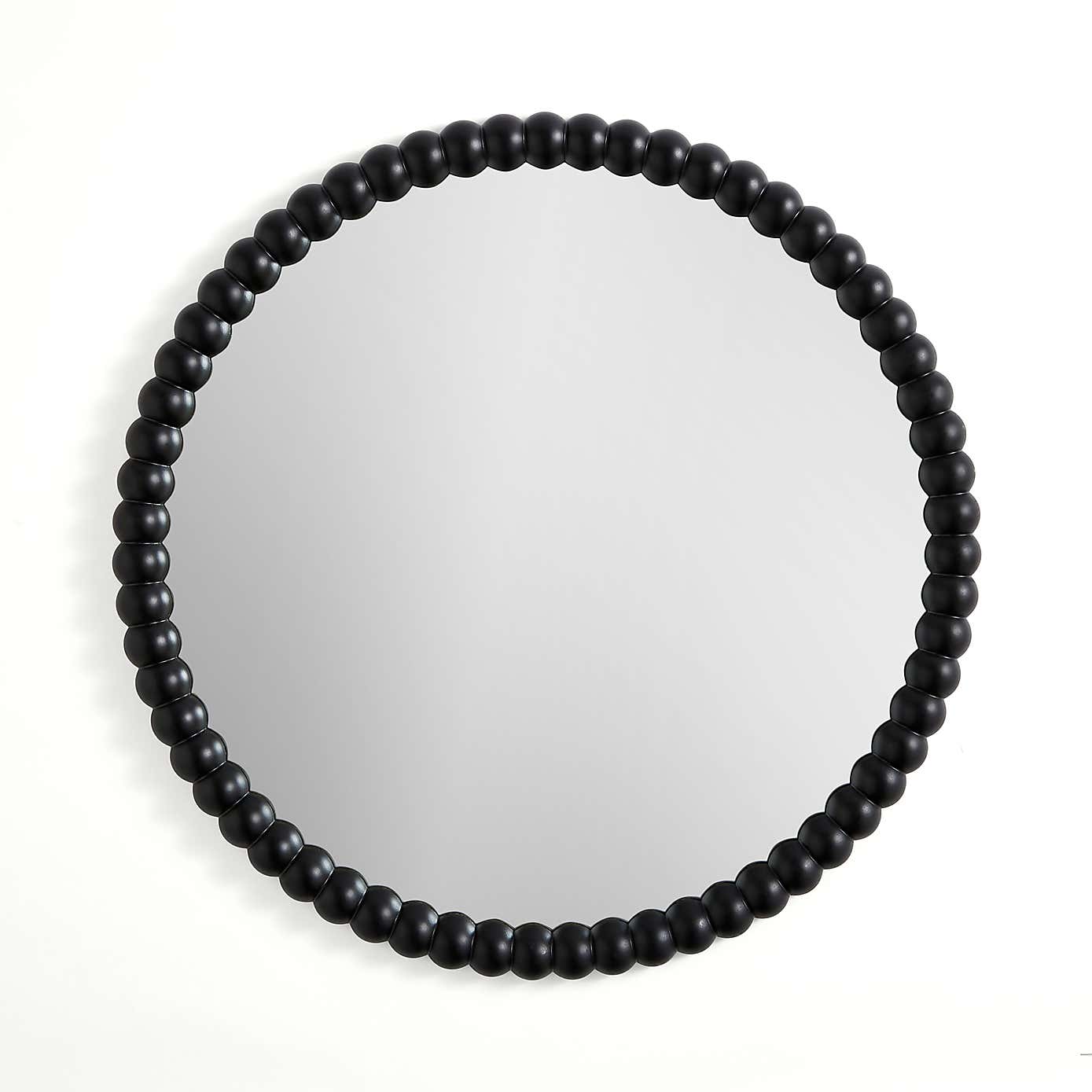 Bobbin Round Wall Mirror
