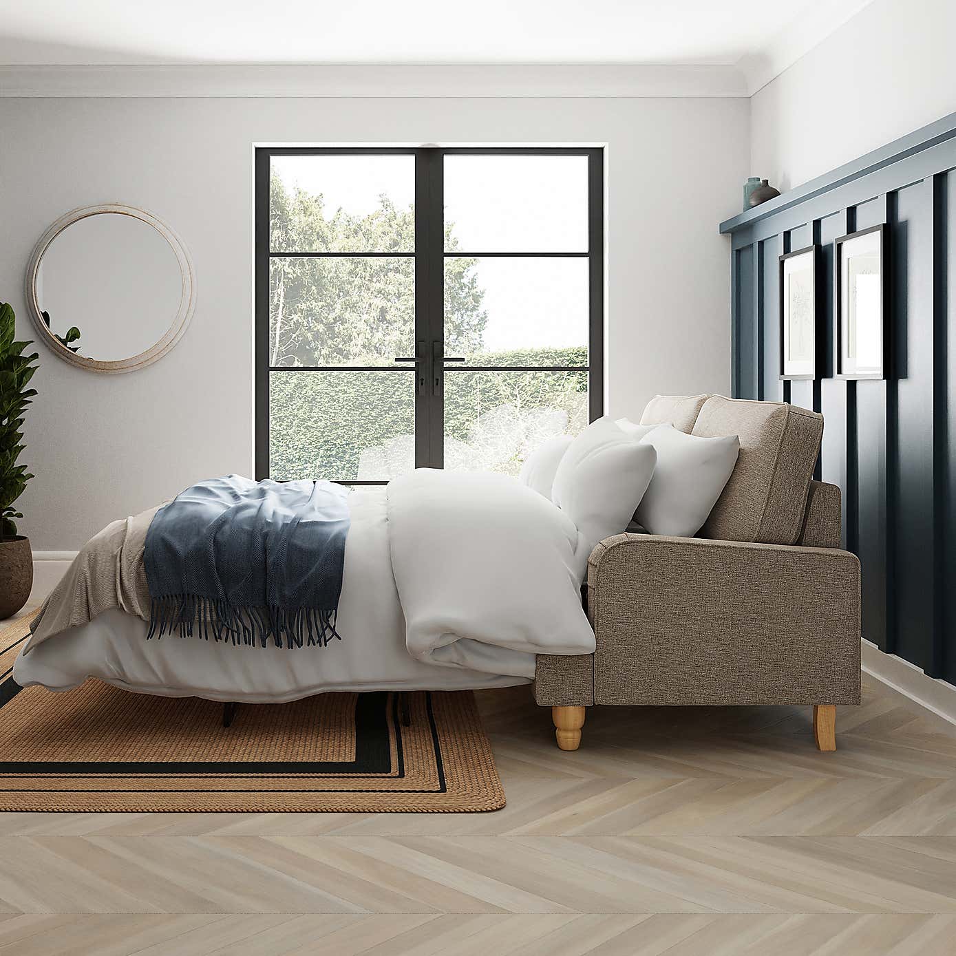 Tonal Textured Weave Fabric Sample