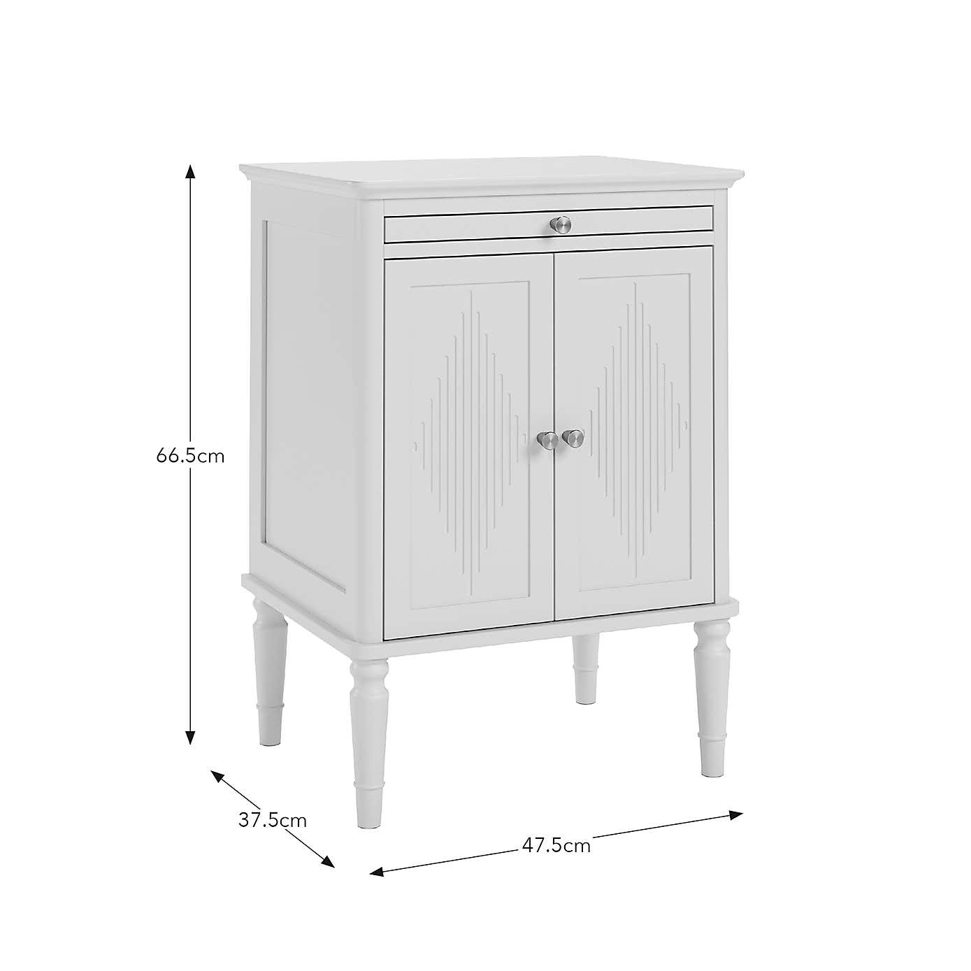 Ottilie 2 Door Bedside Table
