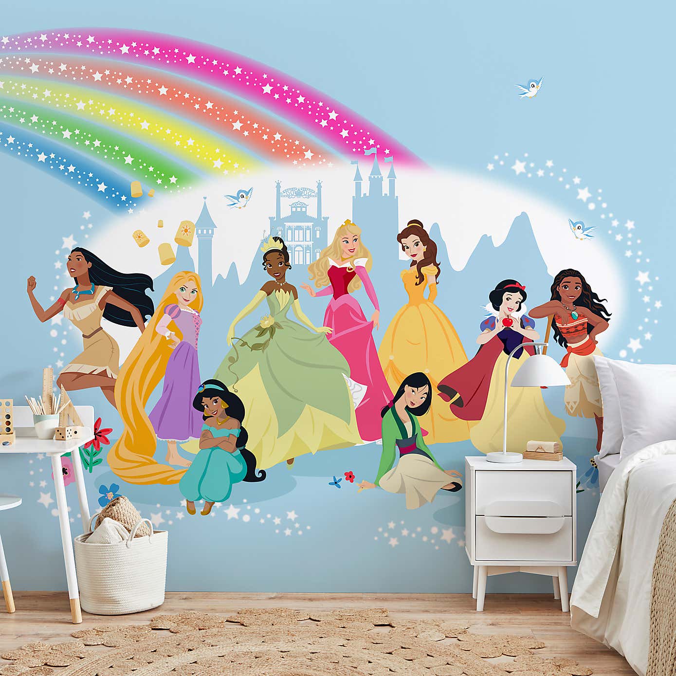 Disney Princess Mural