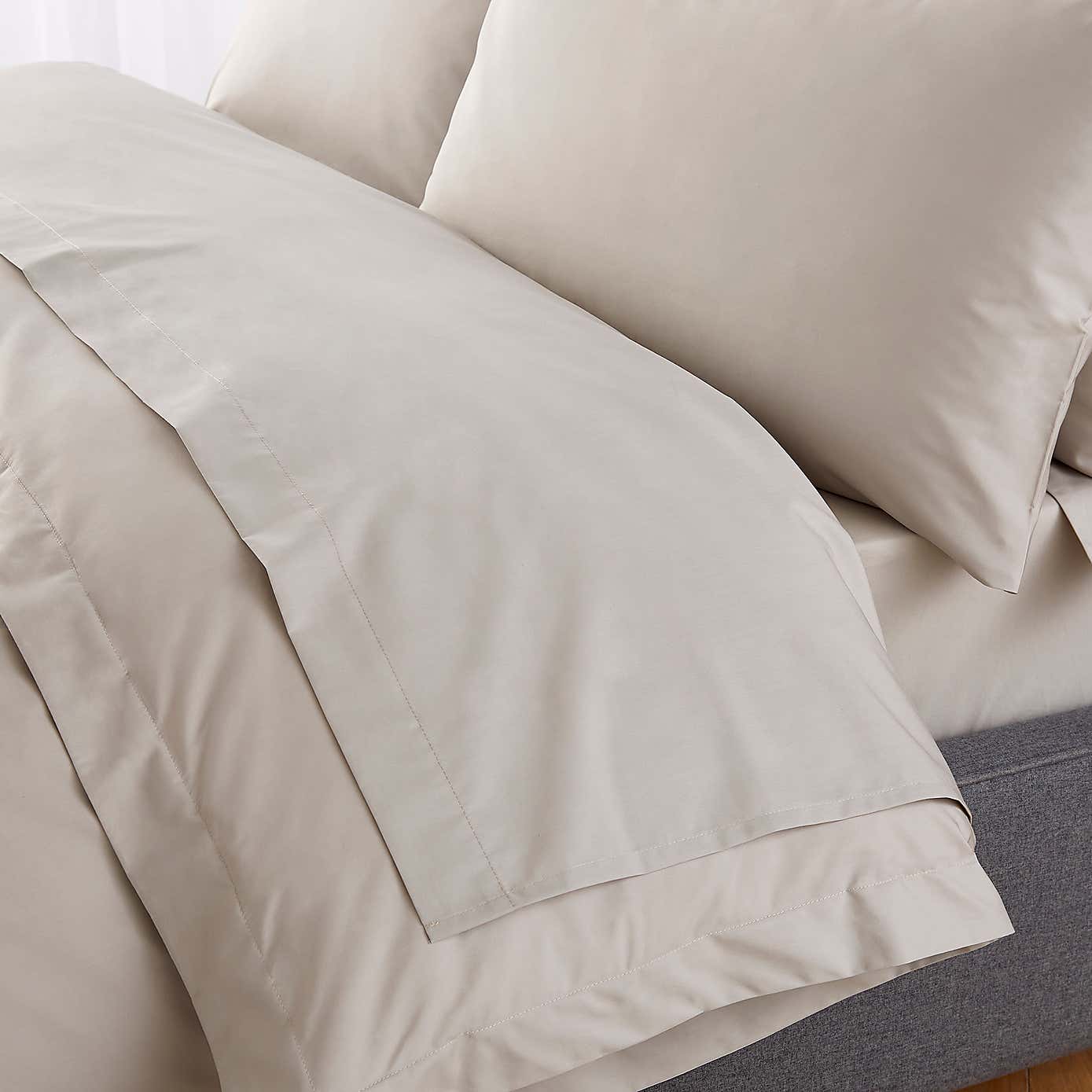 Hotel T230 Crisp Cotton Percale Flat Sheet